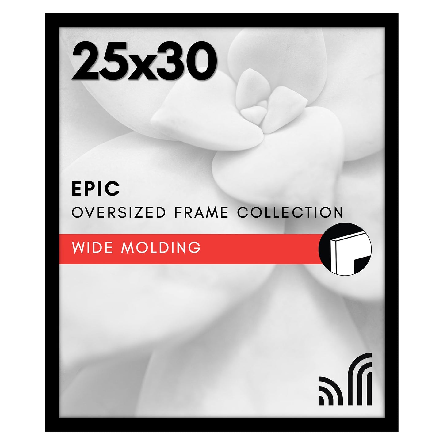 Gallery Poster Frame with Wood Grain Finish | Epic Collection