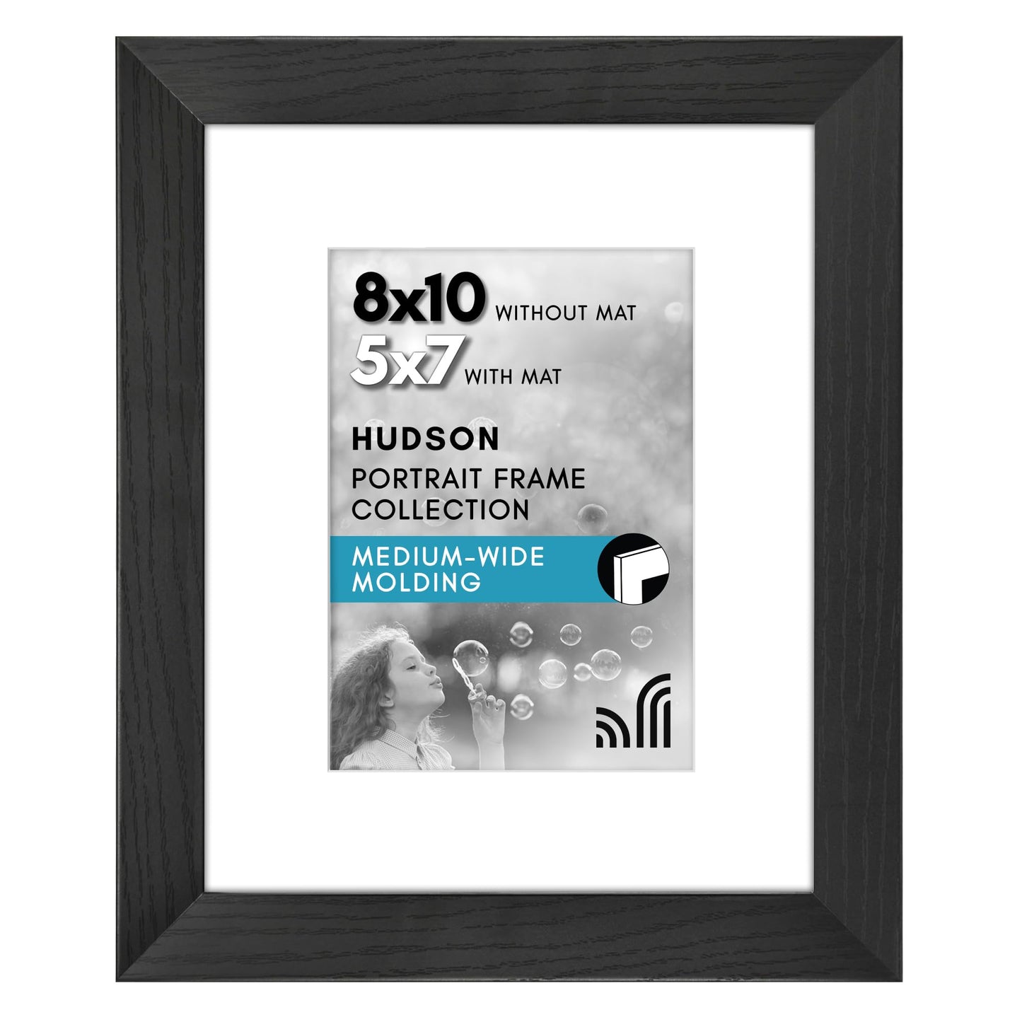 Oversized Gallery Picture Frame with Mat | Hudson Collection