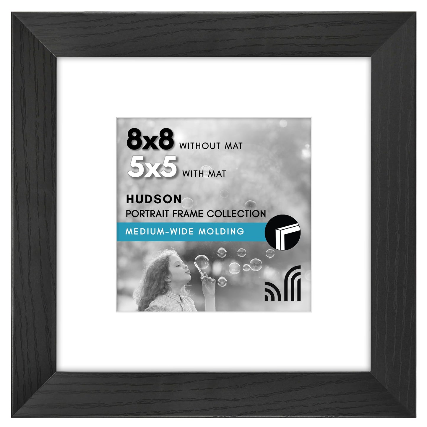 Oversized Gallery Picture Frame with Mat | Hudson Collection