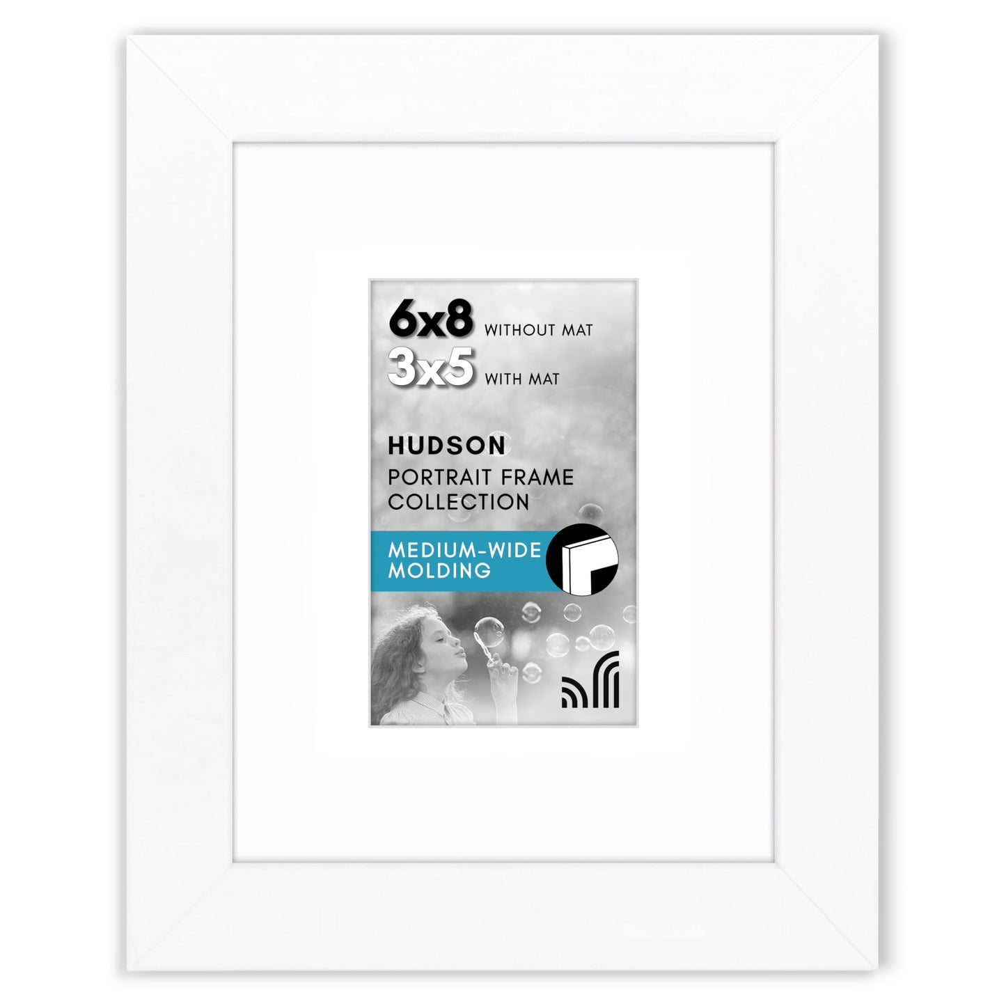 Oversized Gallery Picture Frame with Mat | Hudson Collection