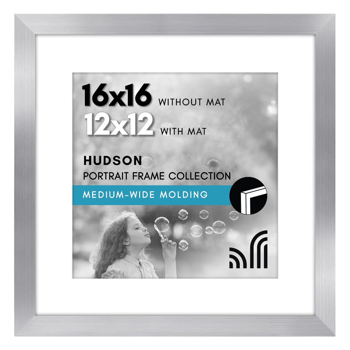 Oversized Gallery Picture Frame with Mat | Hudson Collection