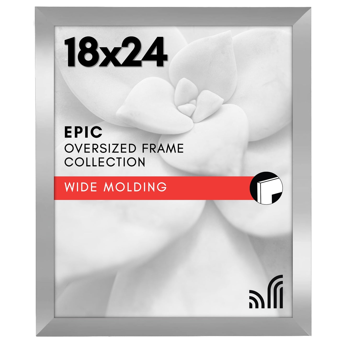 Gallery Poster Frame with Wood Grain Finish | Epic Collection