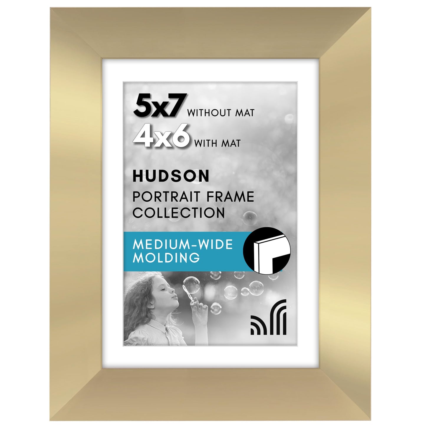 Oversized Gallery Picture Frame with Mat | Hudson Collection