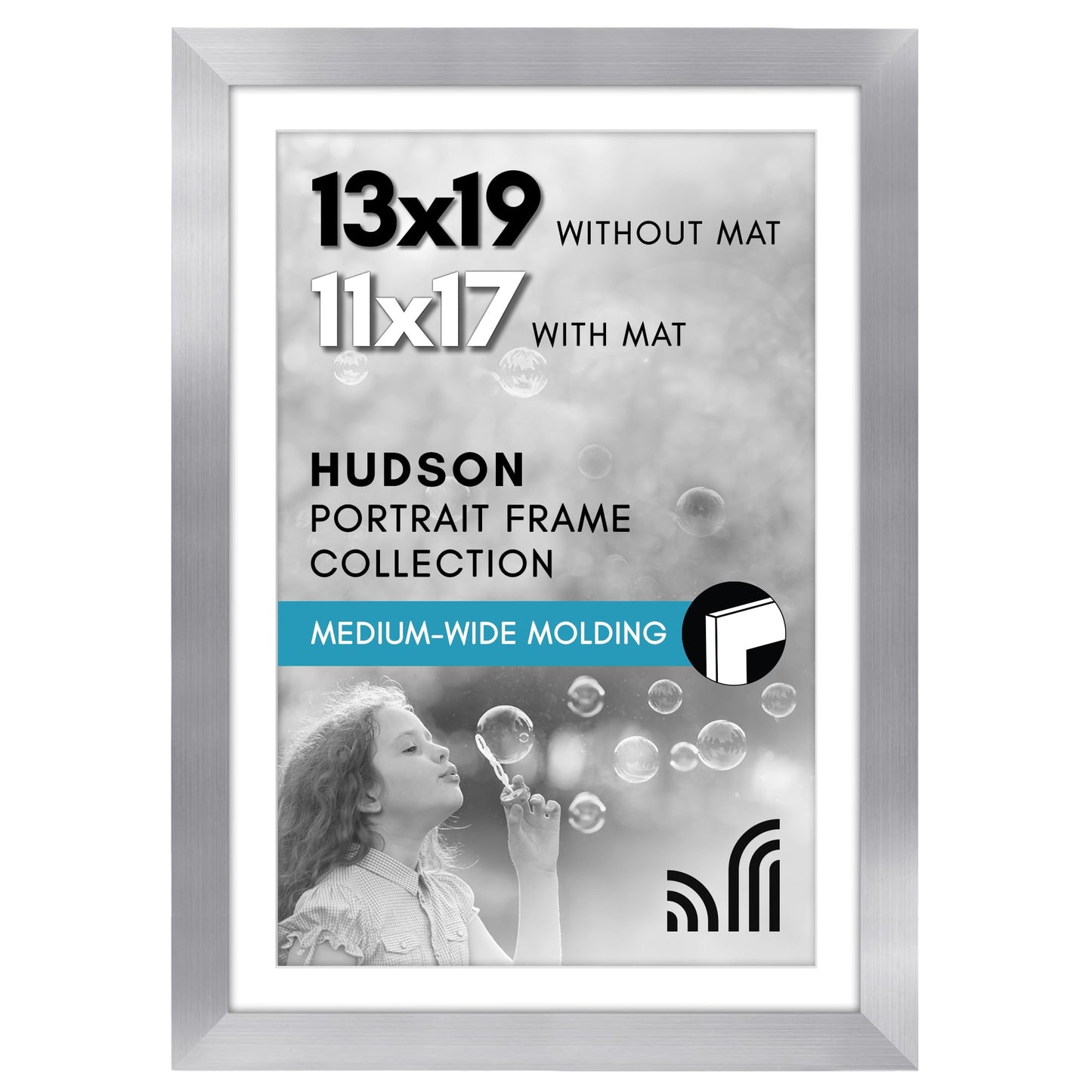 Oversized Gallery Picture Frame with Mat | Hudson Collection