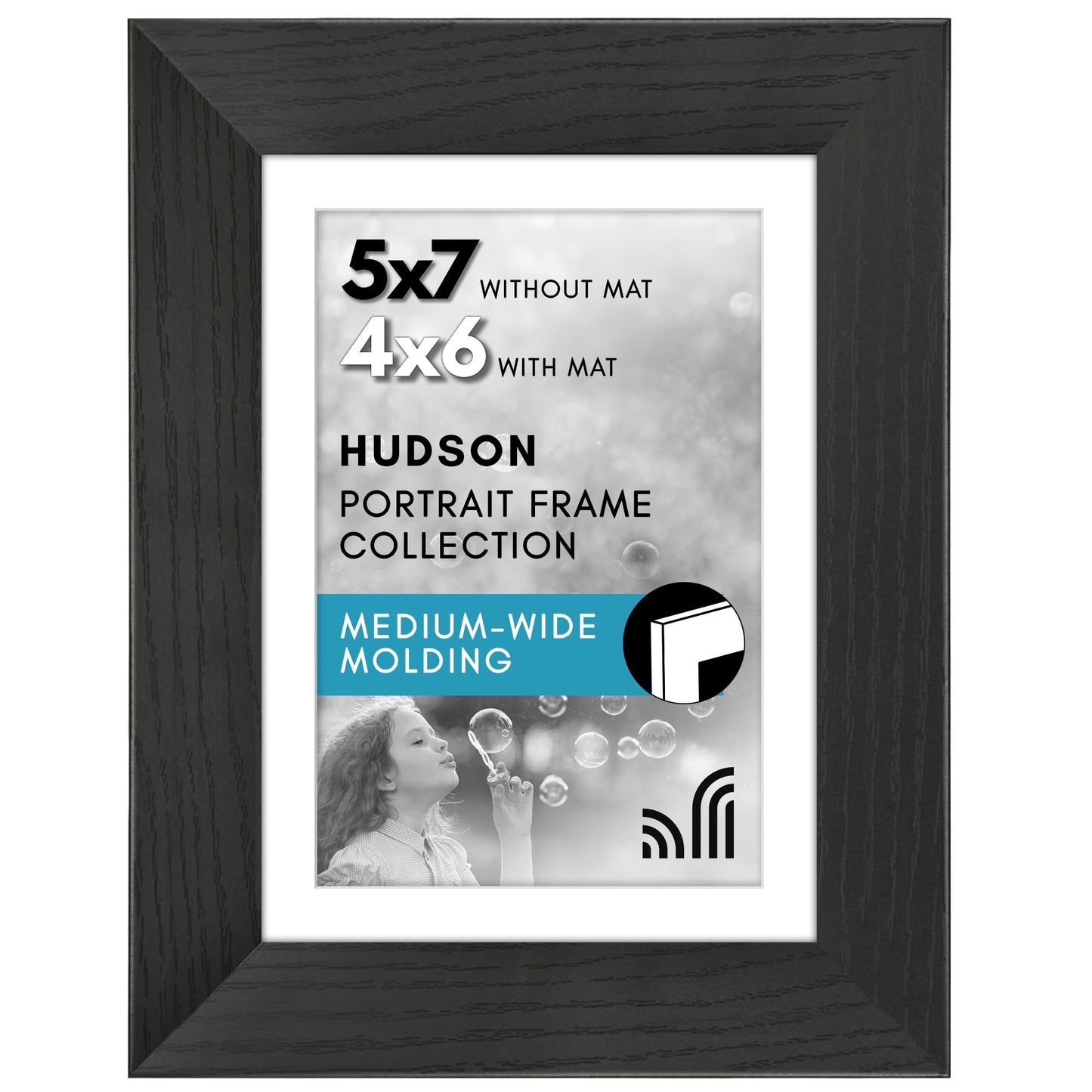 Oversized Gallery Picture Frame with Mat | Hudson Collection