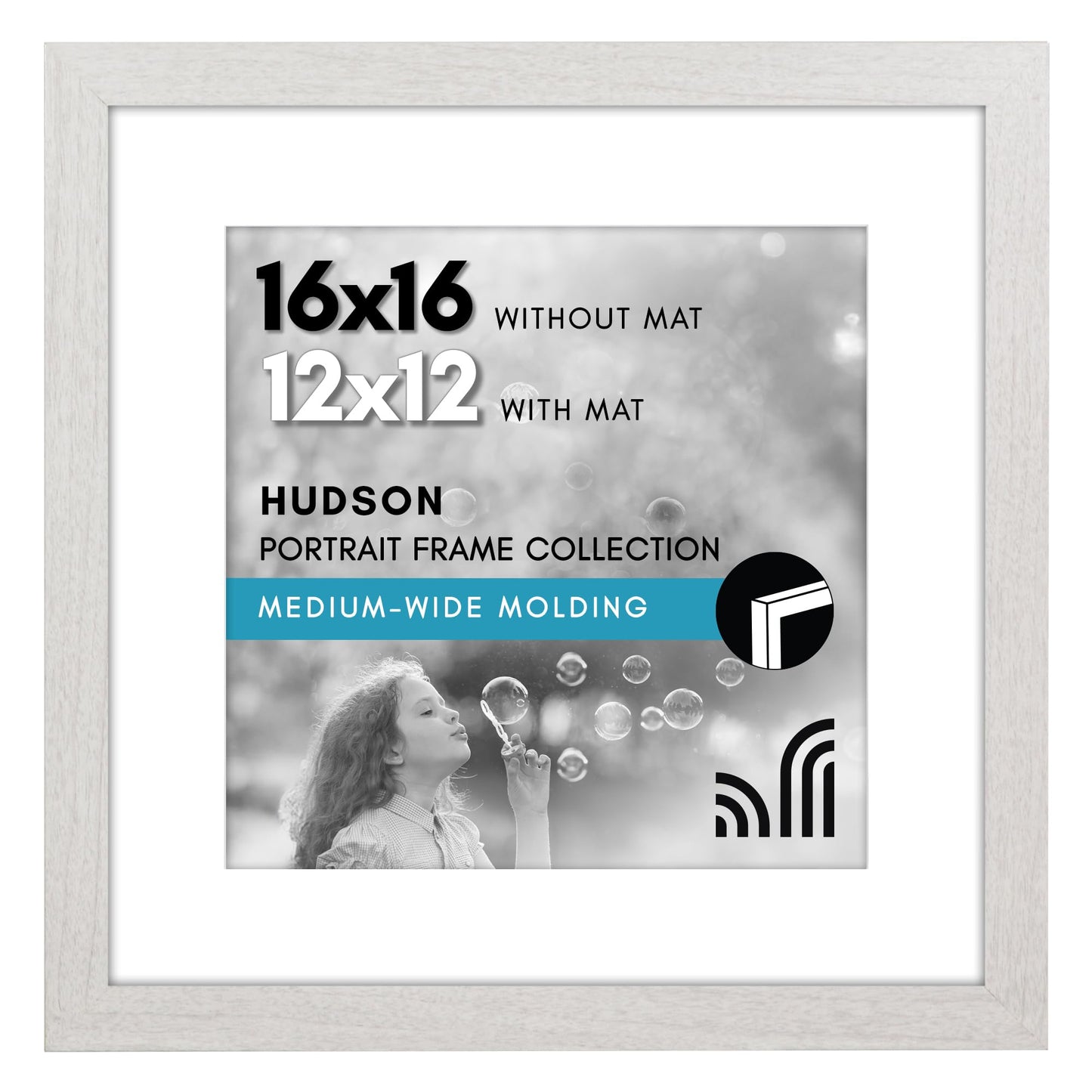 Oversized Gallery Picture Frame with Mat | Hudson Collection