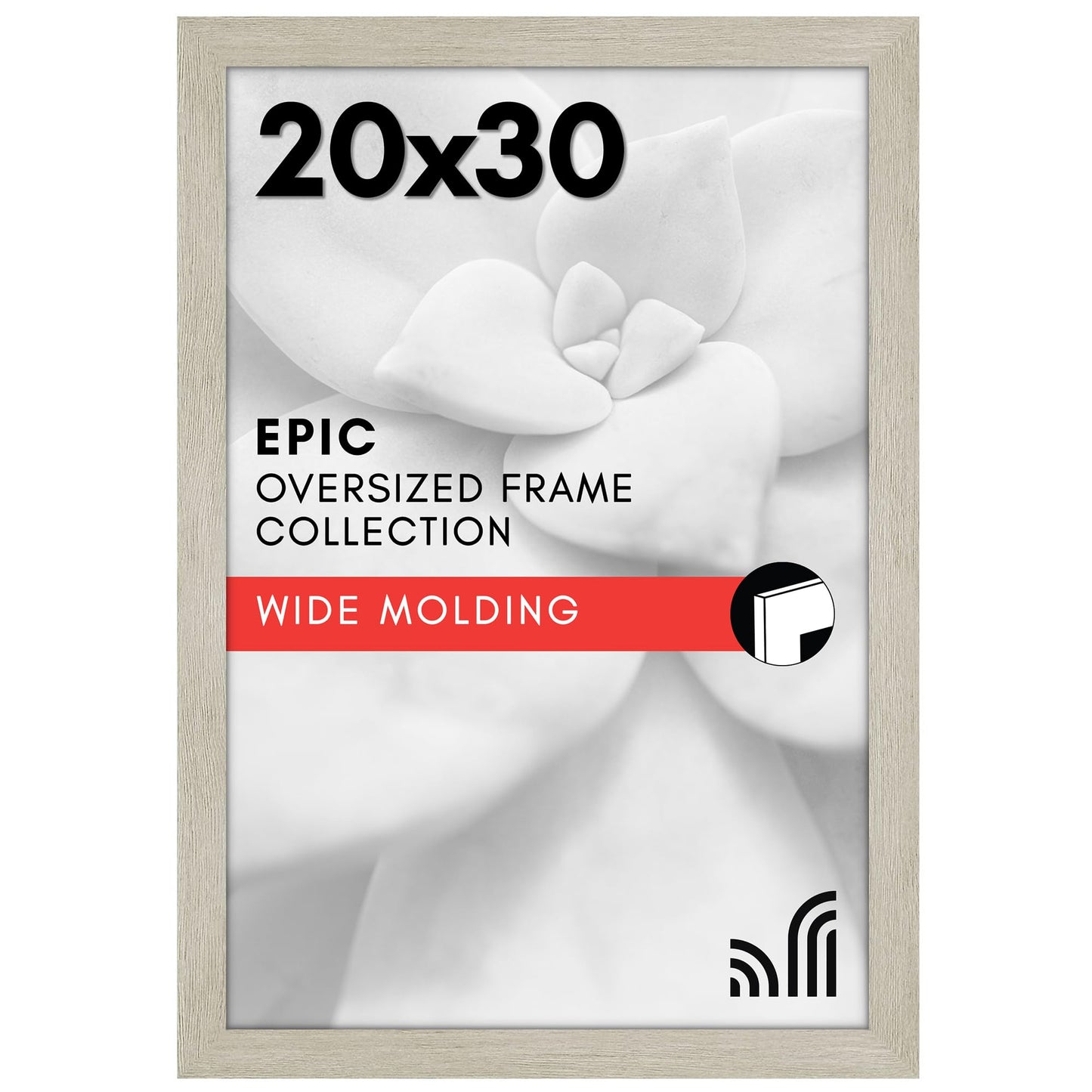 Gallery Poster Frame with Wood Grain Finish | Epic Collection