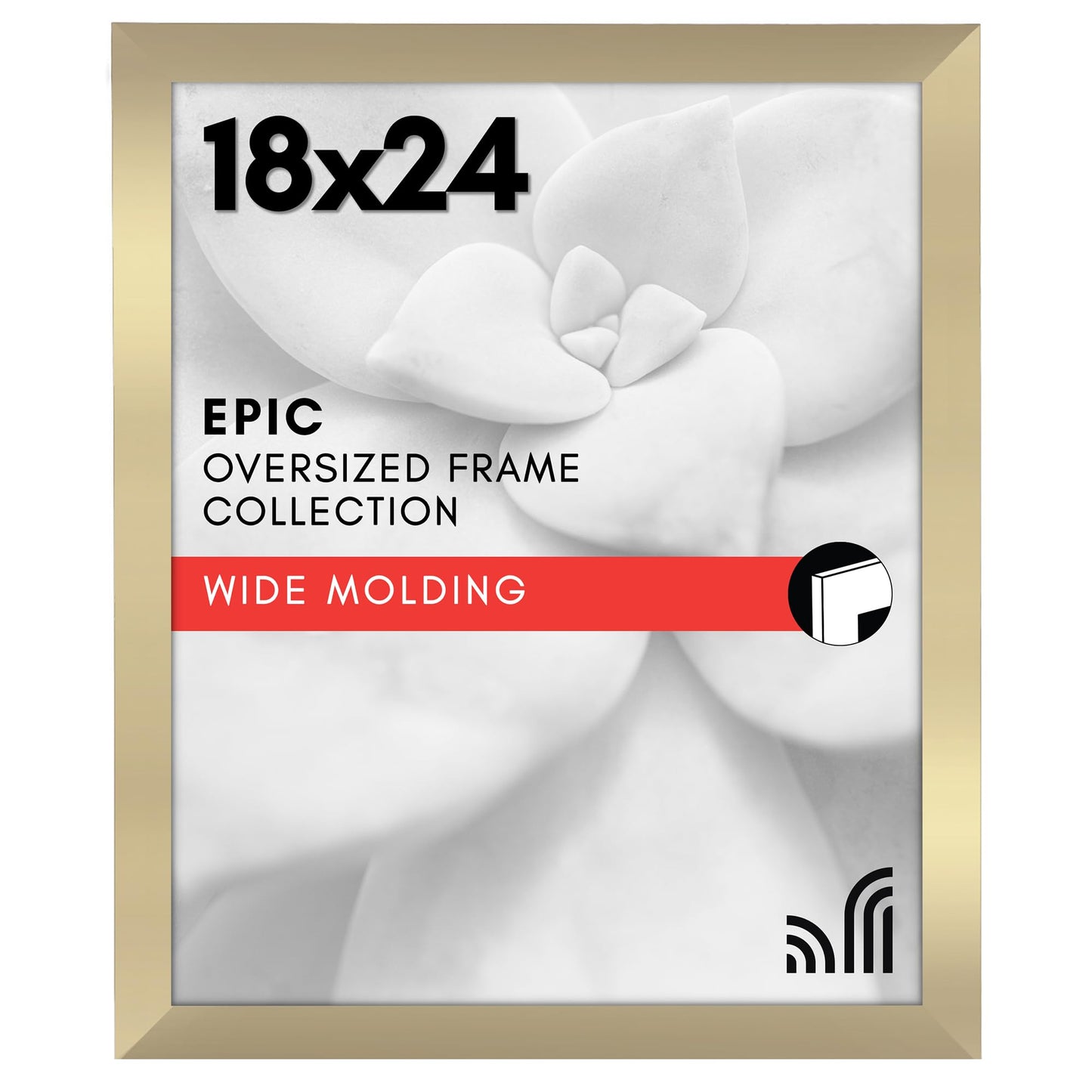 Gallery Poster Frame with Wood Grain Finish | Epic Collection