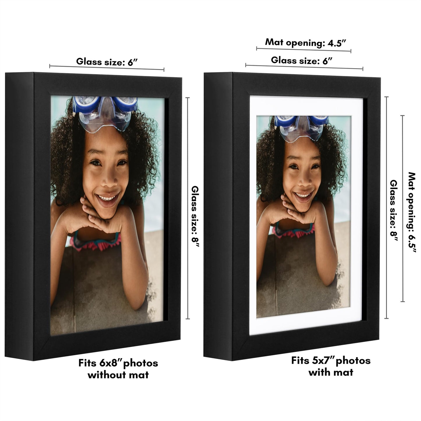 Gallery Picture Frame with Mat | Soho Collection