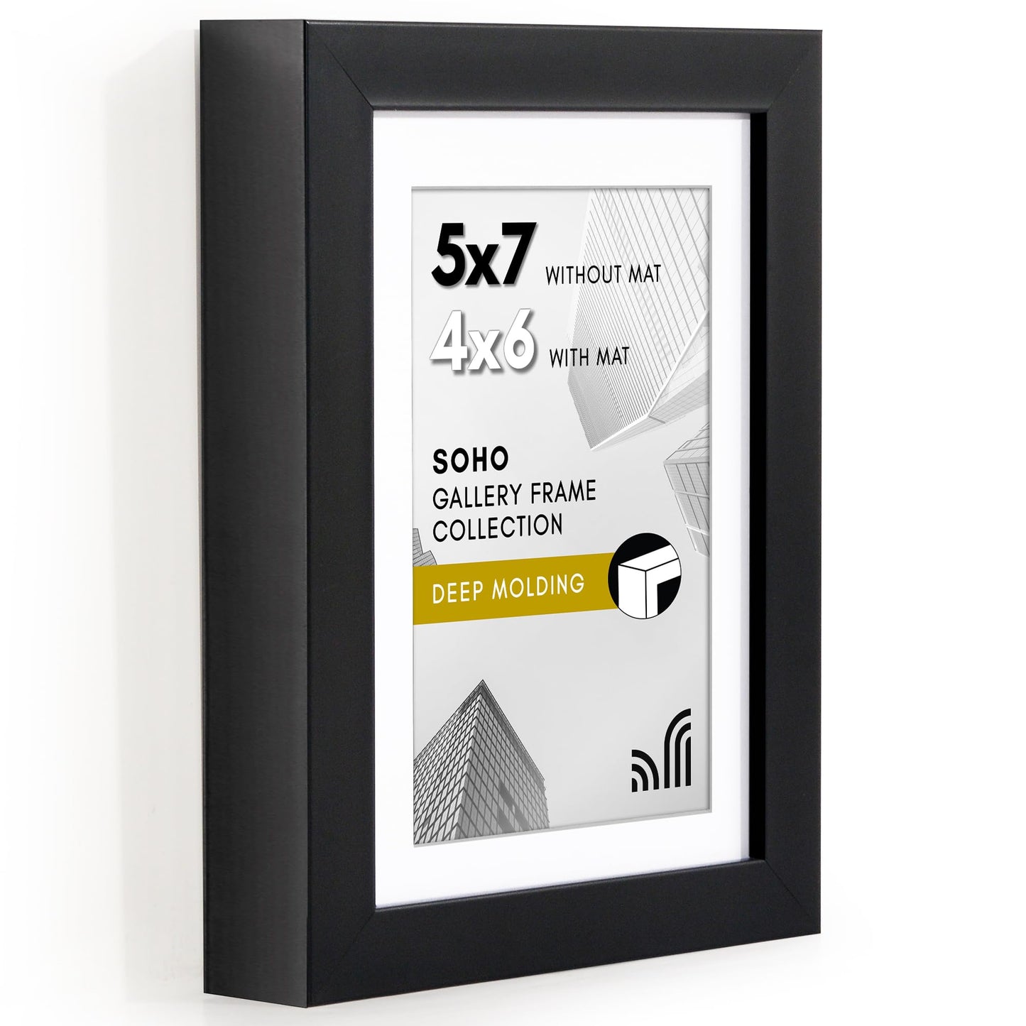 Gallery Picture Frame with Mat | Soho Collection