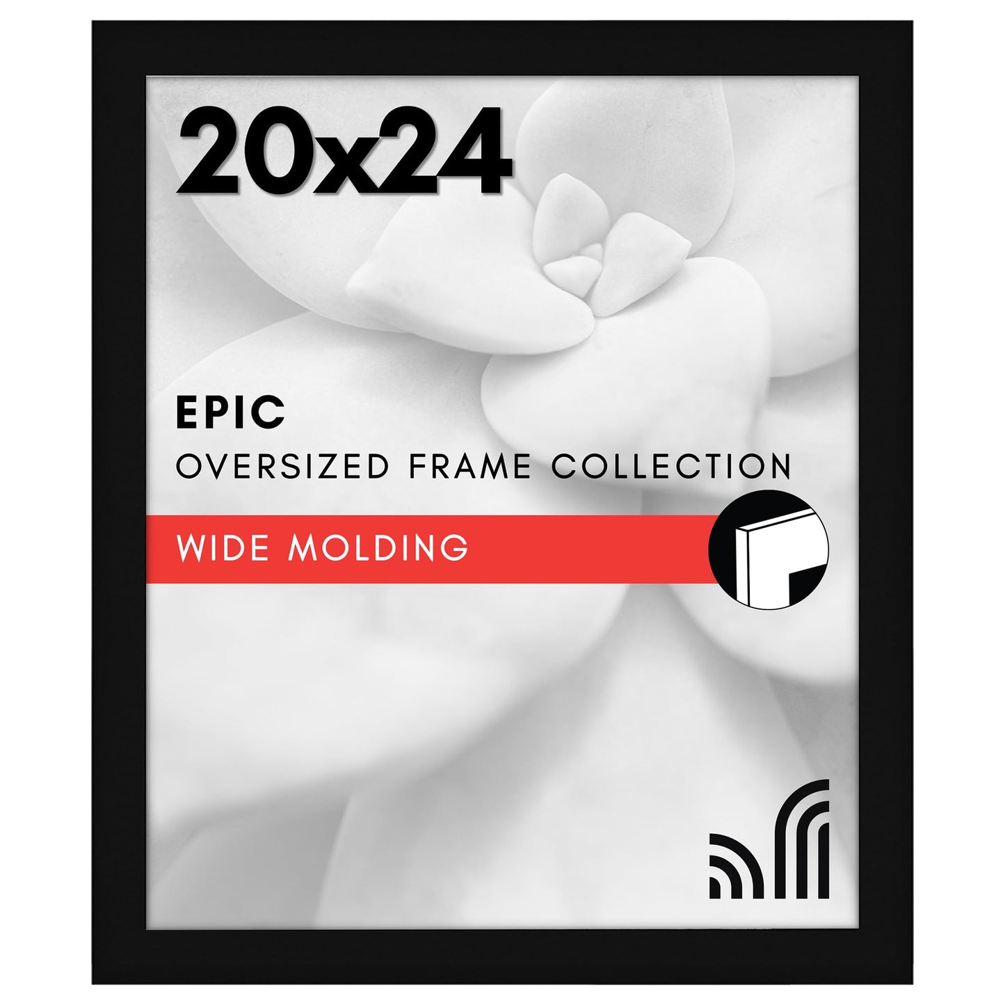 Gallery Poster Frame with Wood Grain Finish | Epic Collection