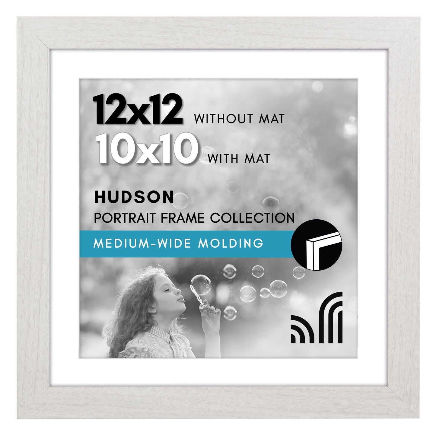 Oversized Gallery Picture Frame with Mat | Hudson Collection