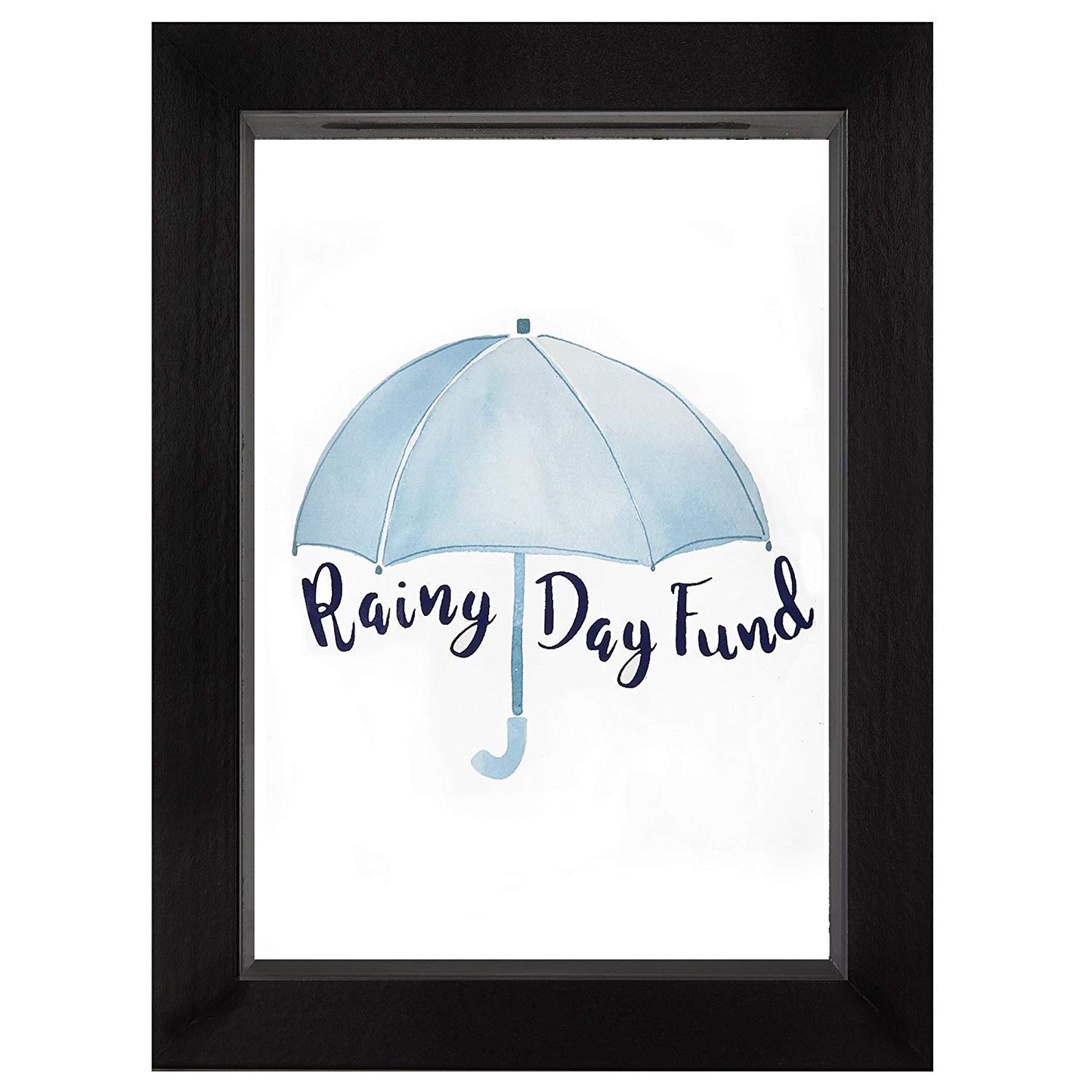 Shadow Box Bank | Top Slot | Wall Mount | Polished Glass - Americanflat