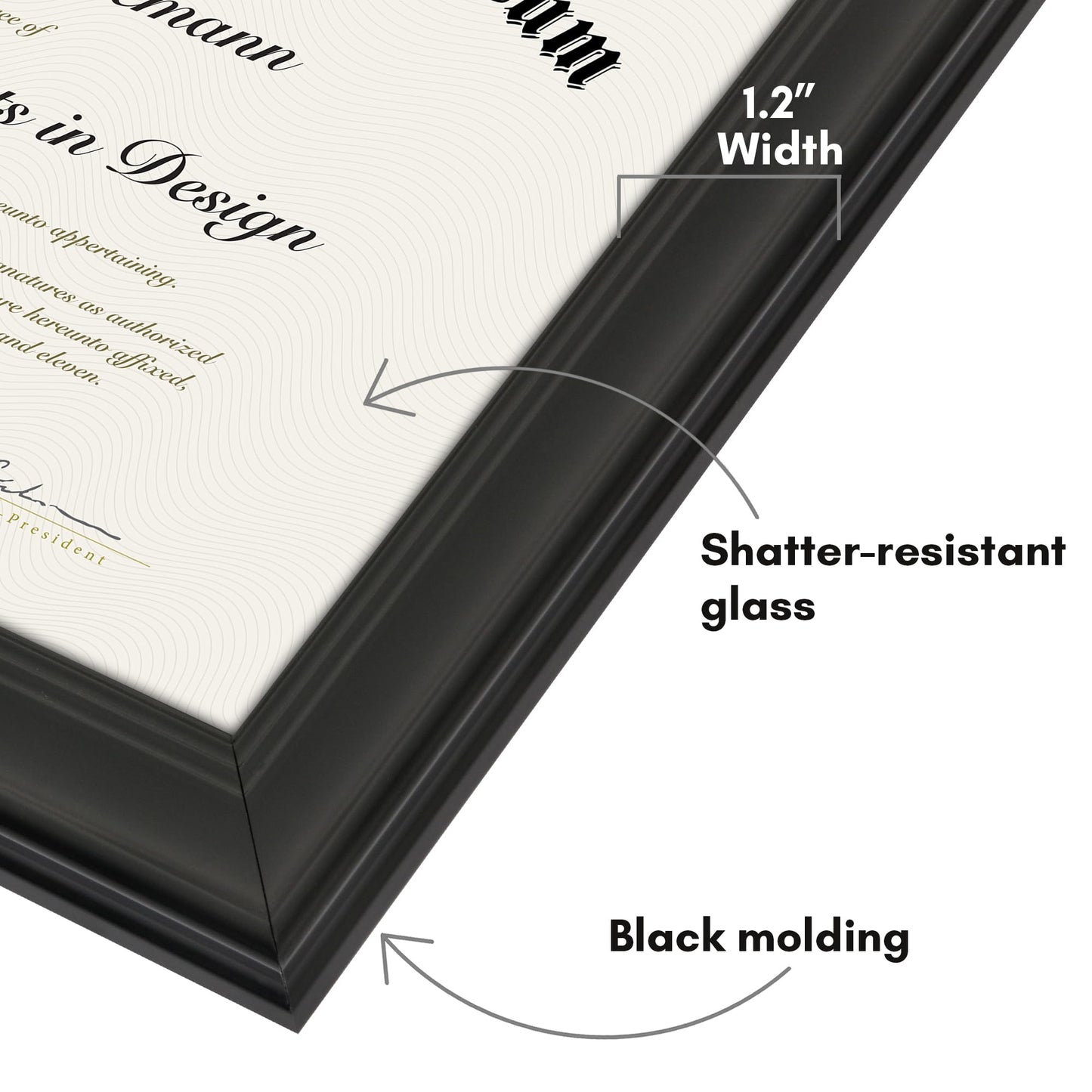 Legacy Unmatted Document Frame