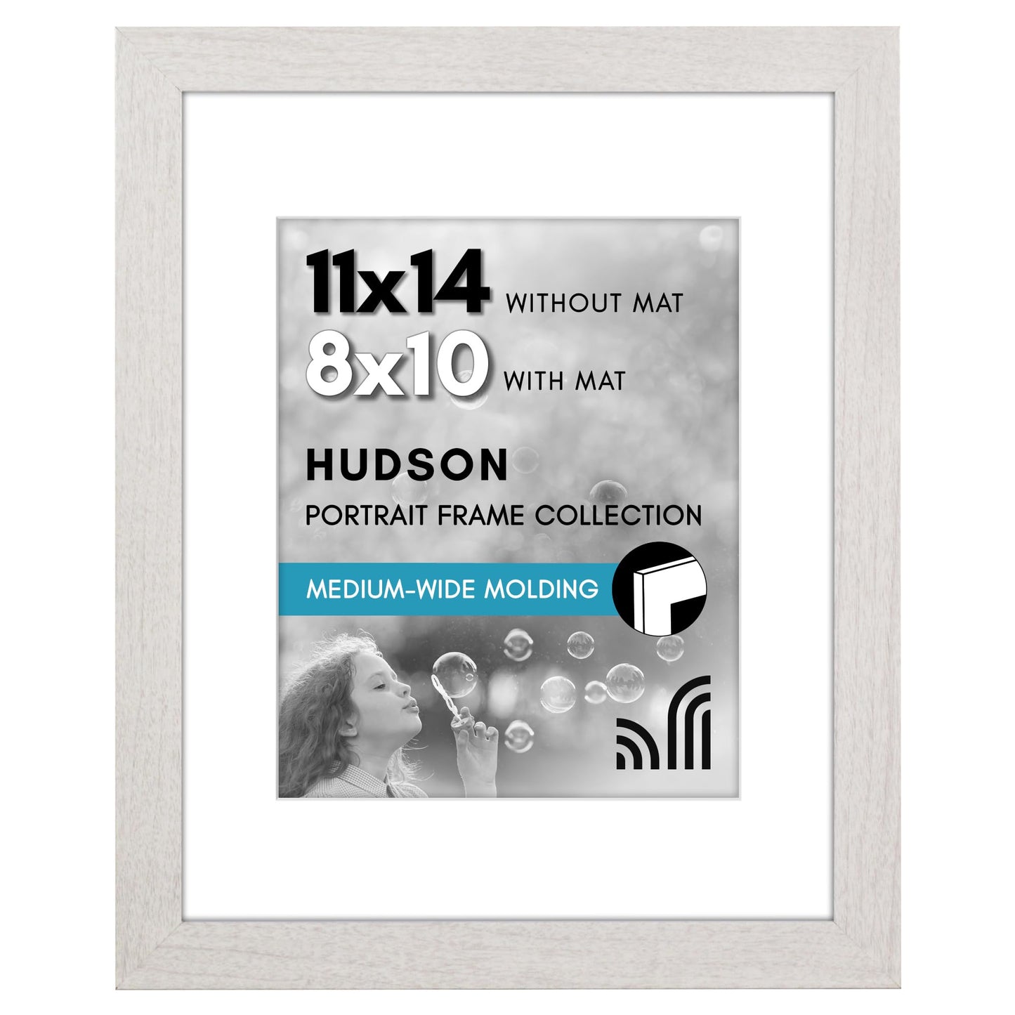 Oversized Gallery Picture Frame with Mat | Hudson Collection