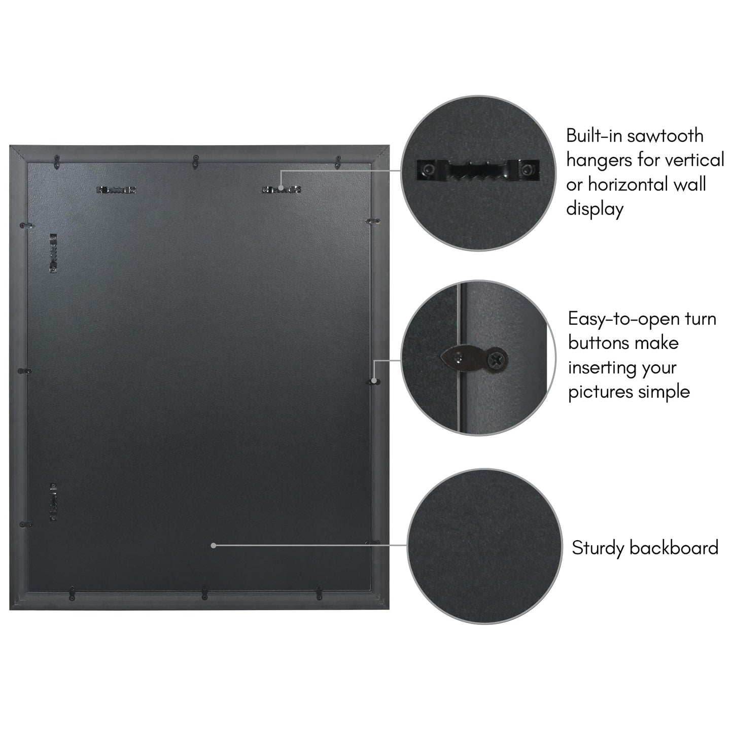 16x20 with 11x14 Mat | Ornate Vintage Frame | Silver | Modern - Premium Quality