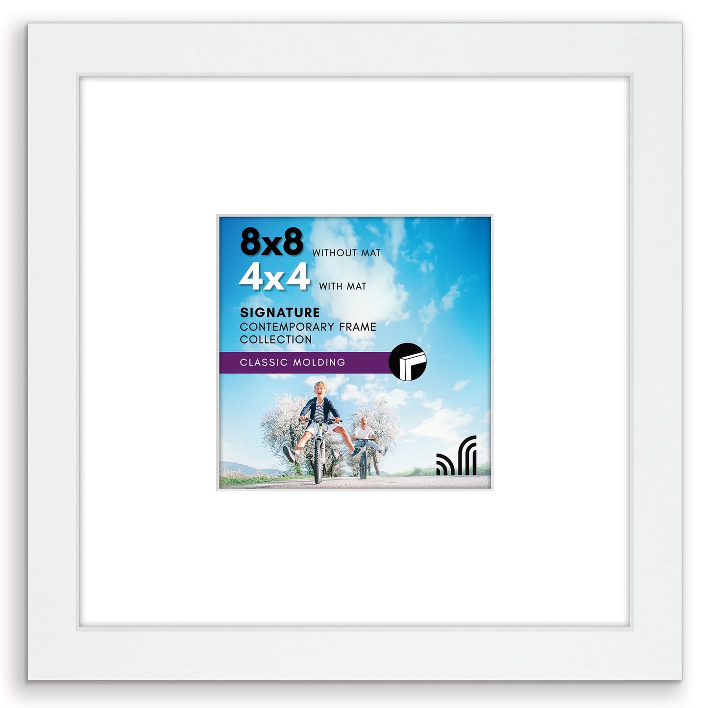 Gallery Picture Frame with Mat | Soho Collection