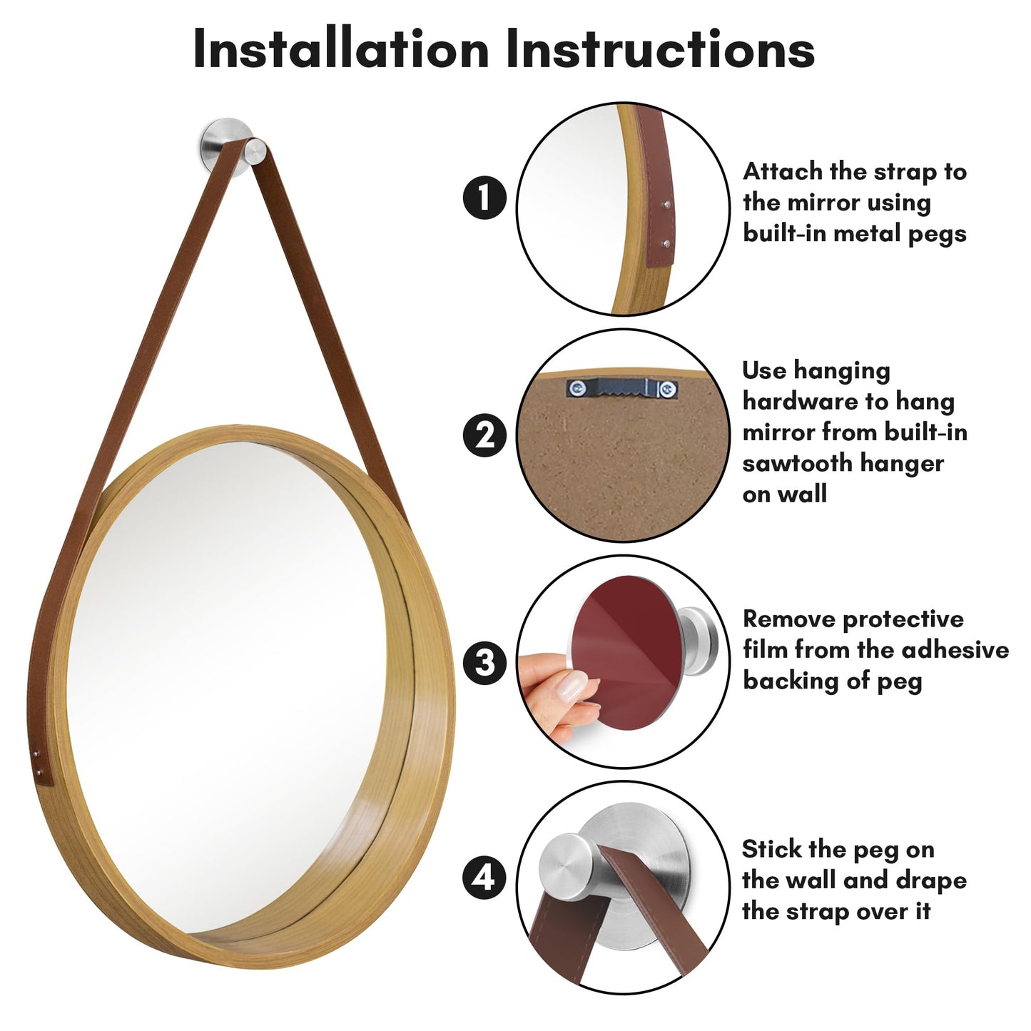 Bedroom, Living Room, Entry Way Hall, Bathroom - Decorative Mirrors