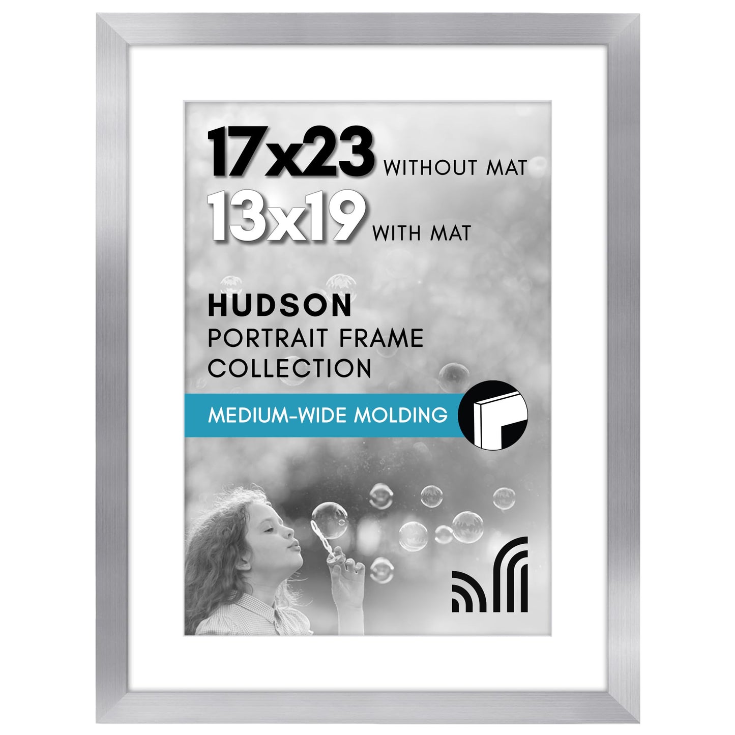 Oversized Gallery Picture Frame with Mat | Hudson Collection