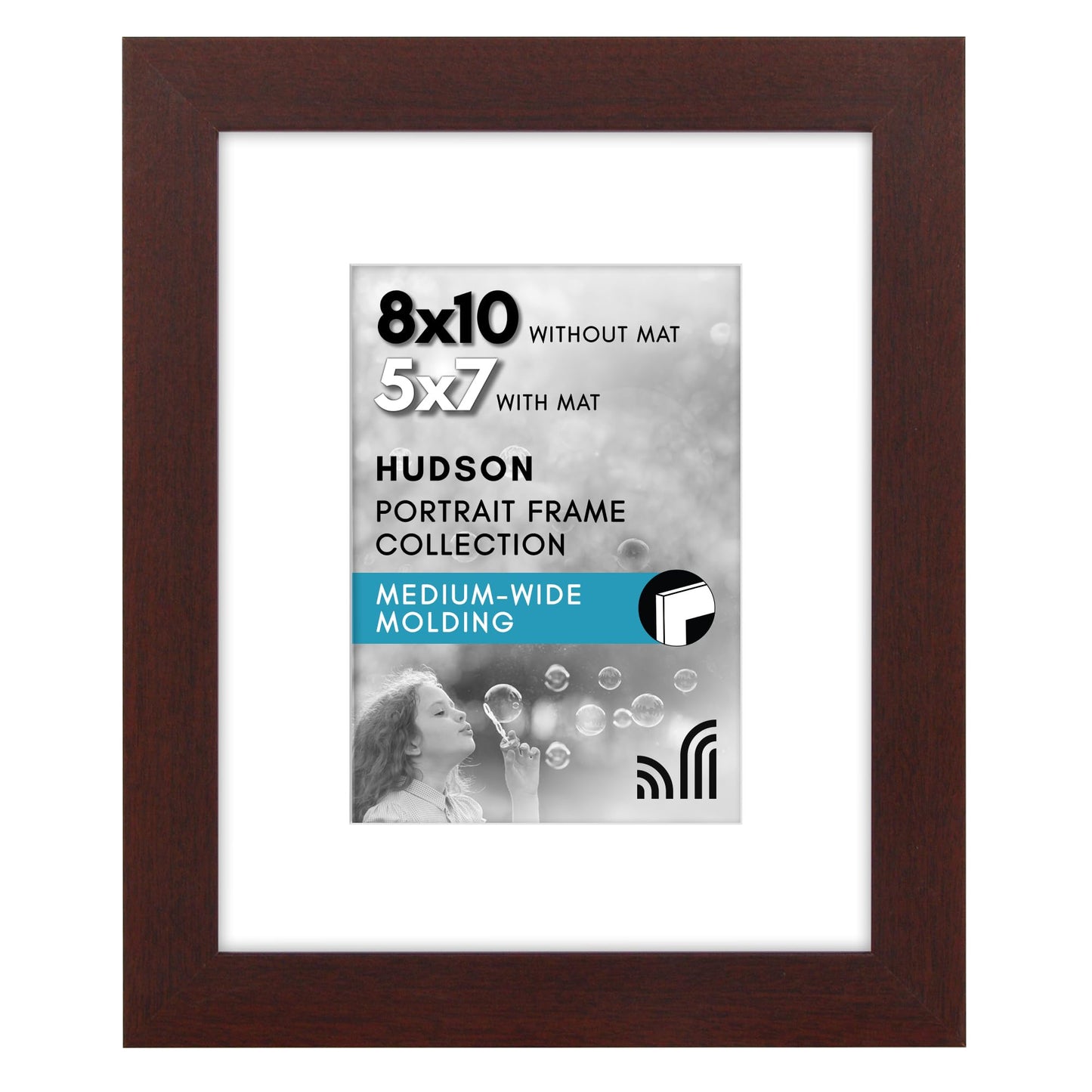 Oversized Gallery Picture Frame with Mat | Hudson Collection