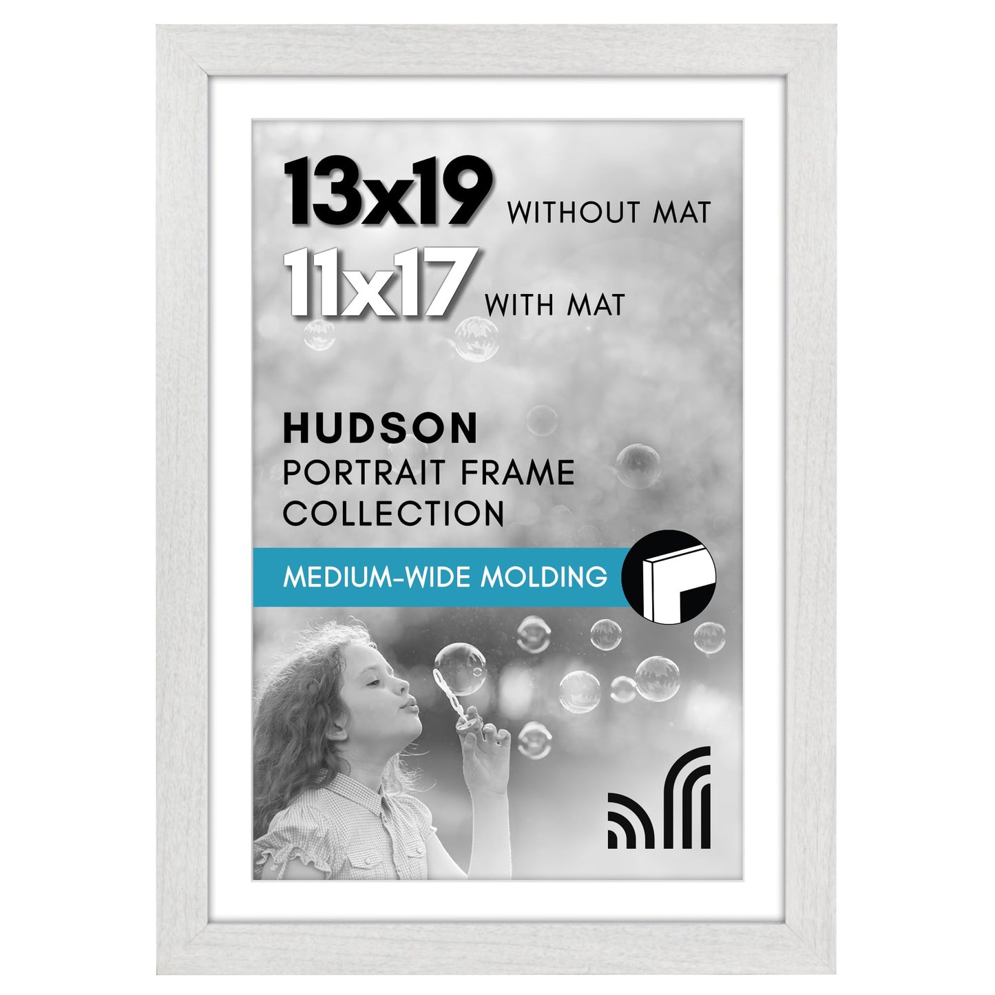 Oversized Gallery Picture Frame with Mat | Hudson Collection