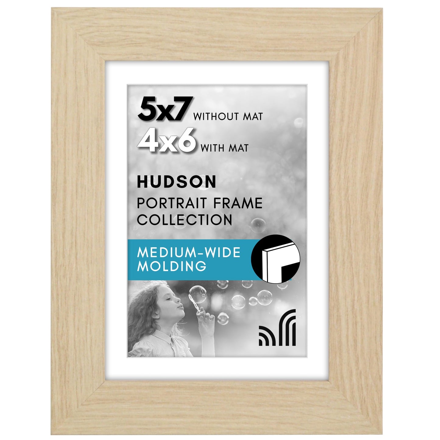 Oversized Gallery Picture Frame with Mat | Hudson Collection