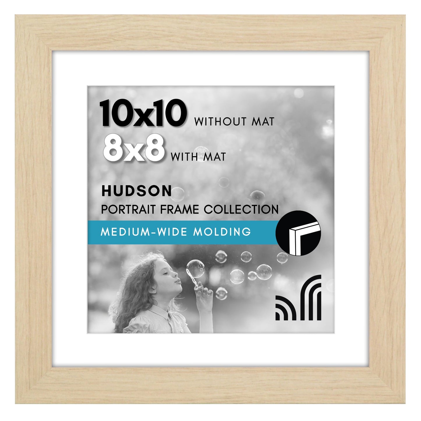 Oversized Gallery Picture Frame with Mat | Hudson Collection