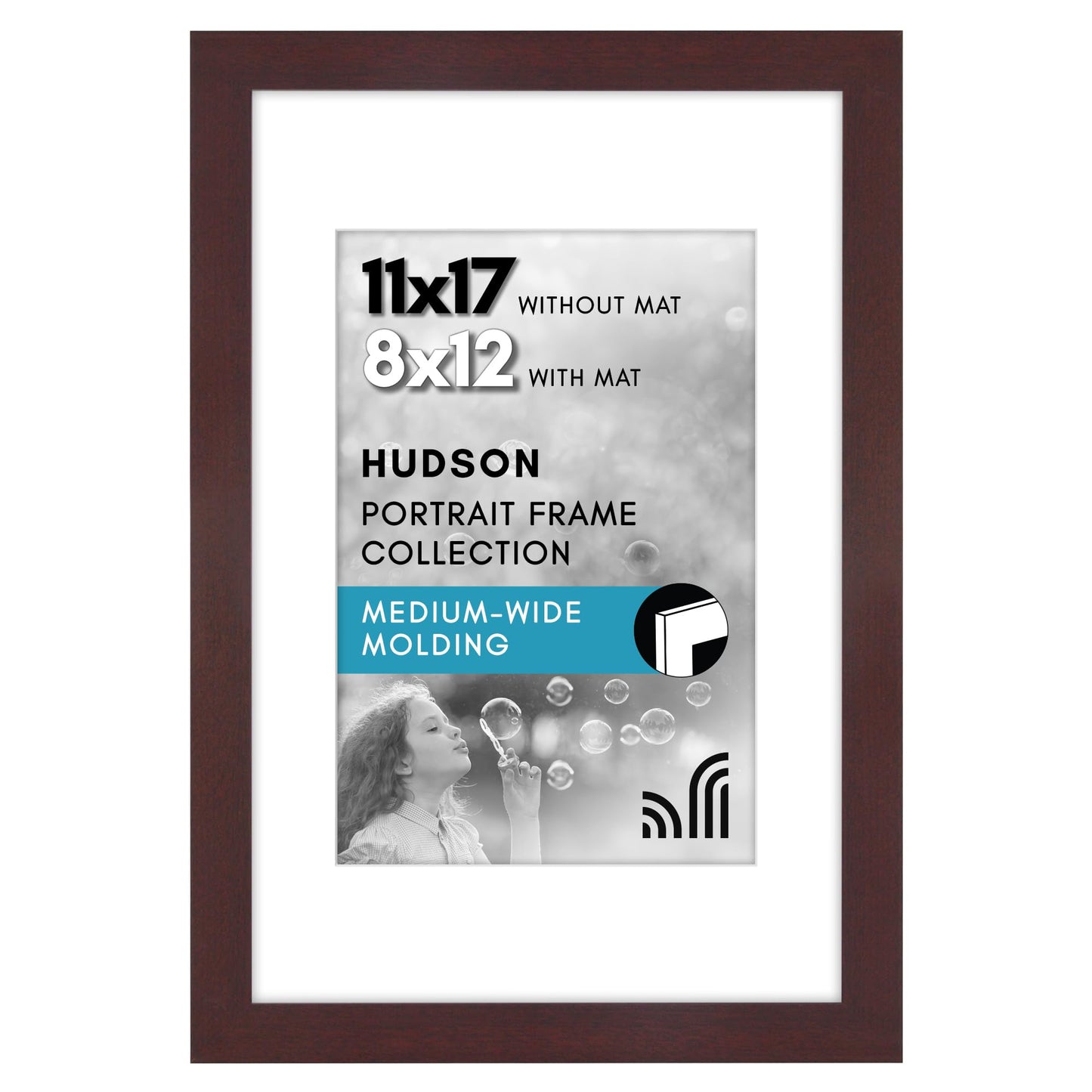 Oversized Gallery Picture Frame with Mat | Hudson Collection