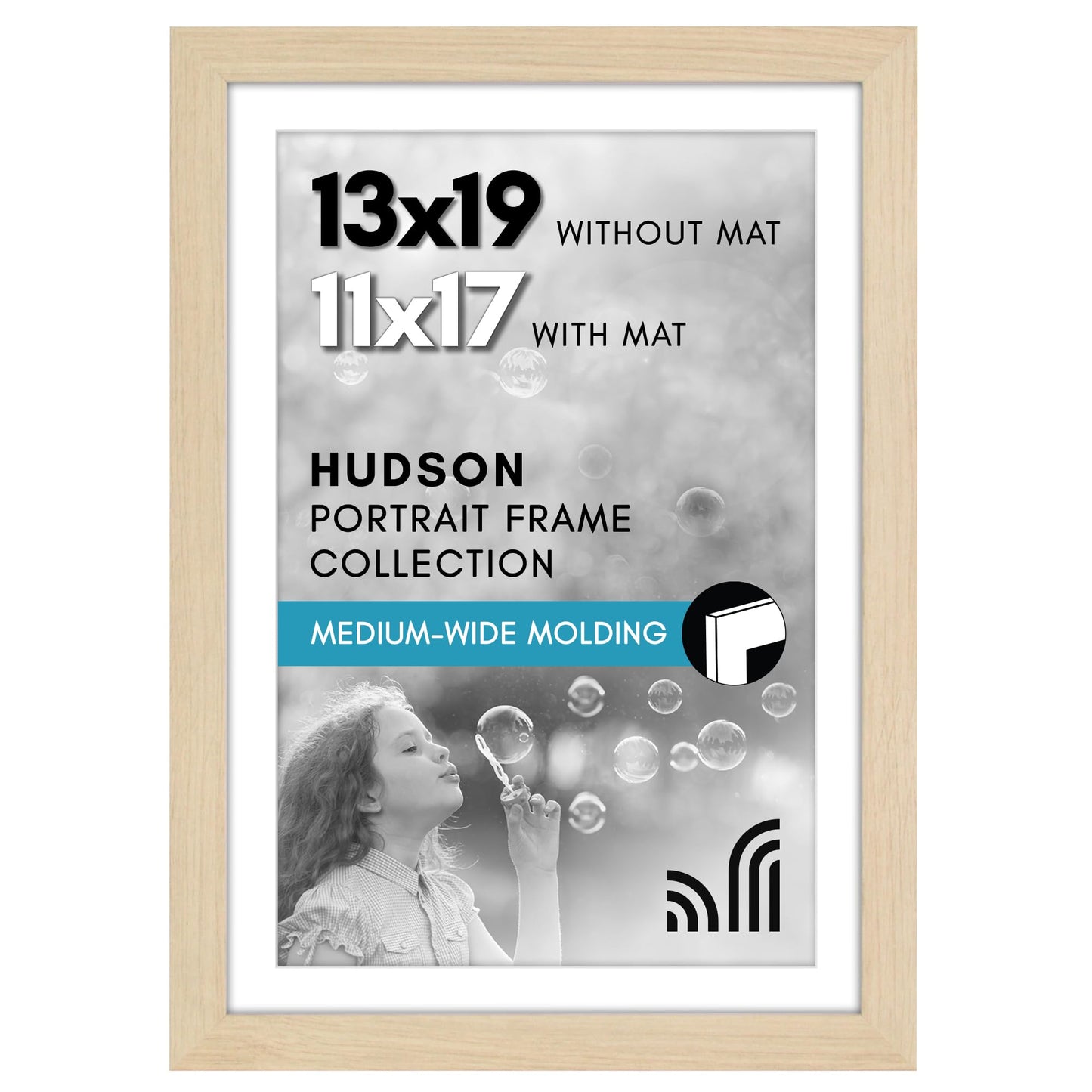 Oversized Gallery Picture Frame with Mat | Hudson Collection