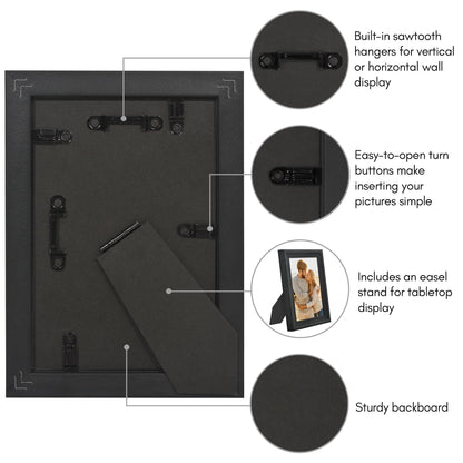 4x6 | Vintage Frames | Black | Modern - Premium Quality