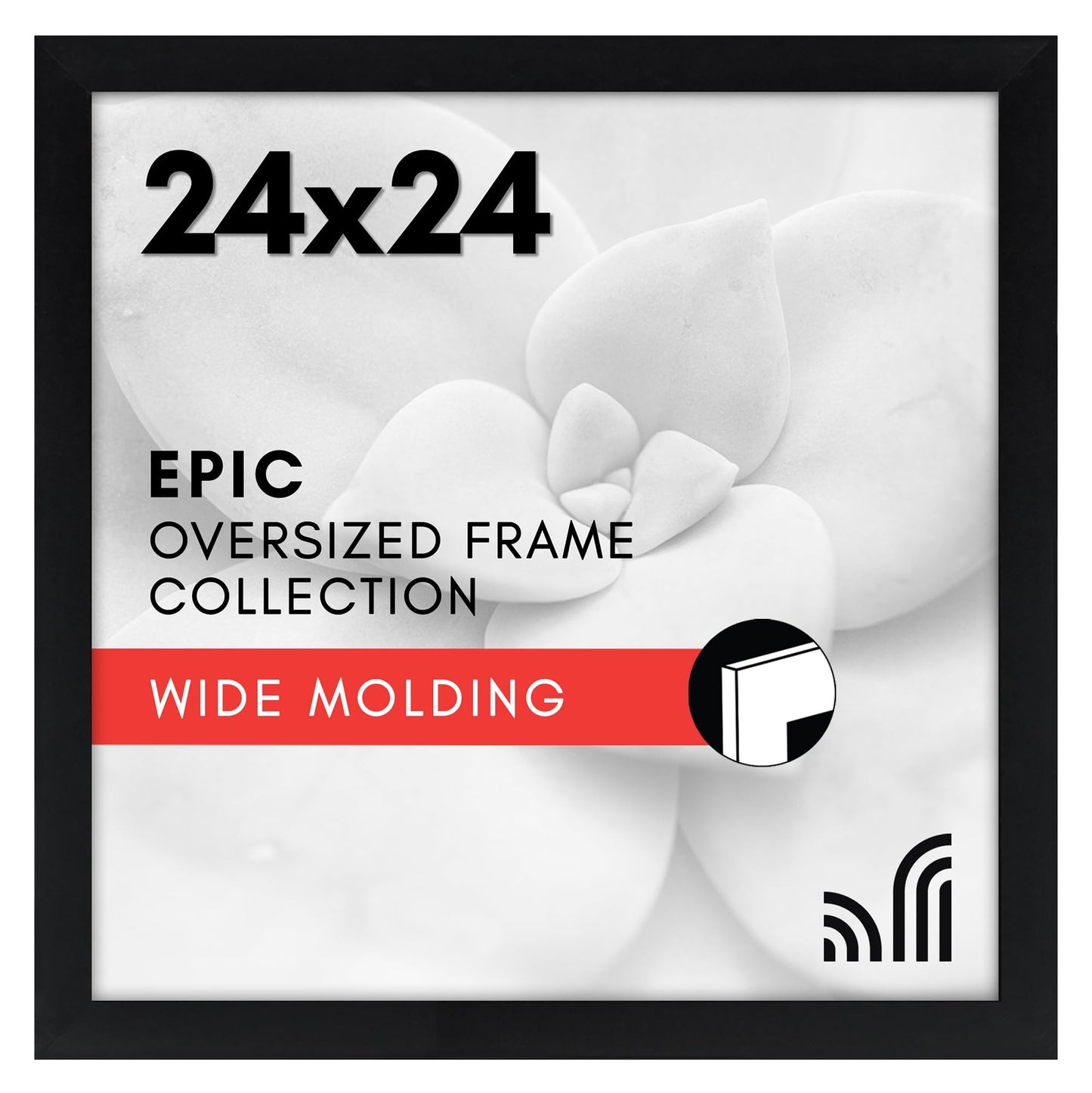 Gallery Poster Frame with Wood Grain Finish | Epic Collection