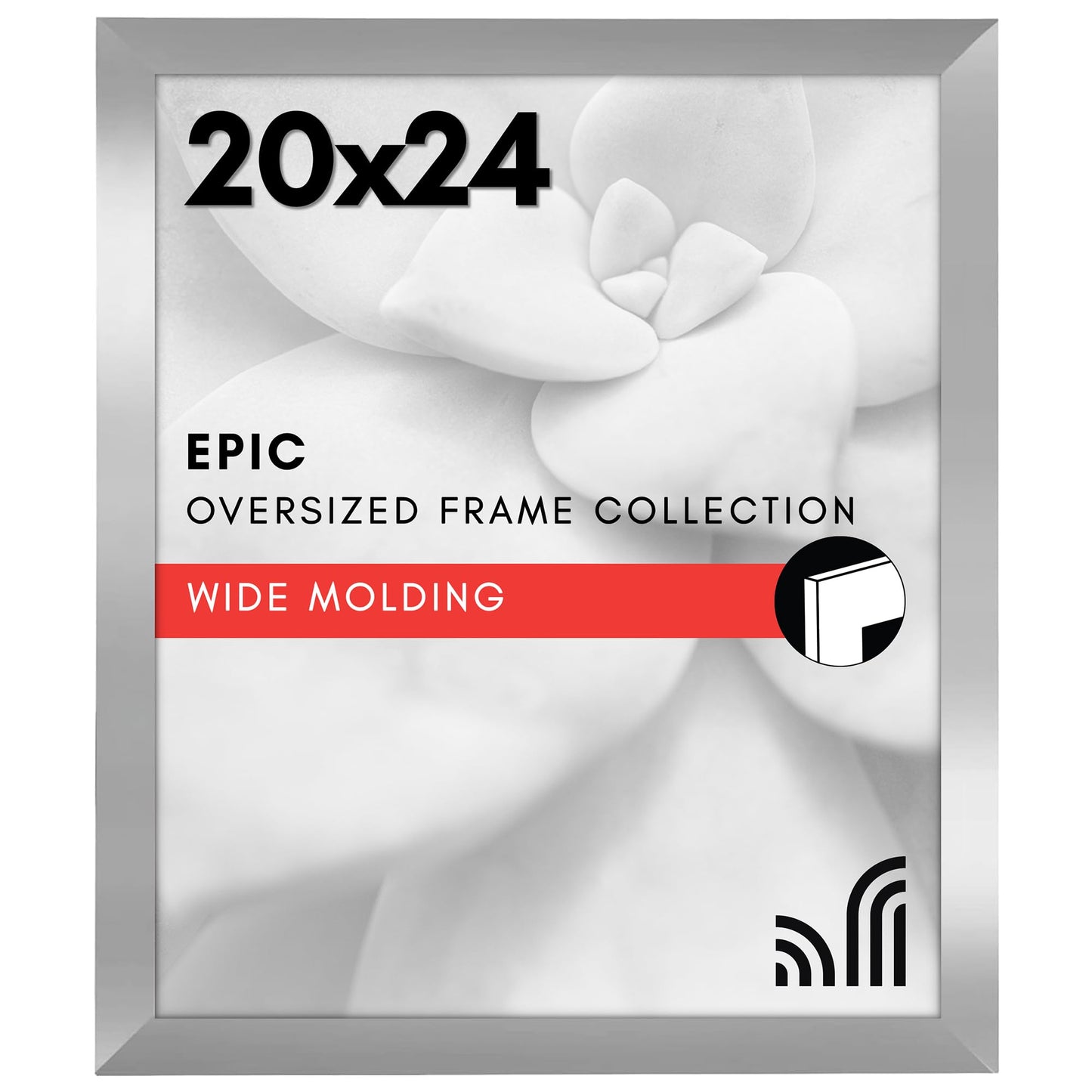Gallery Poster Frame with Wood Grain Finish | Epic Collection