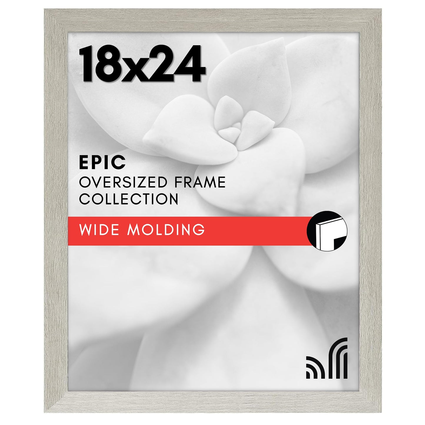 Gallery Poster Frame with Wood Grain Finish | Epic Collection