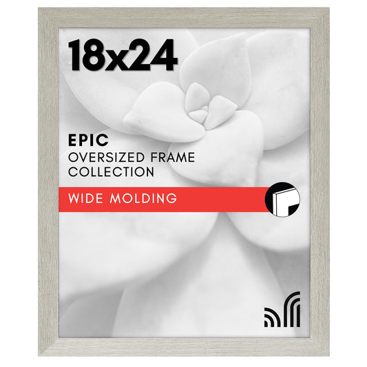 Gallery Poster Frame with Wood Grain Finish | Epic Collection