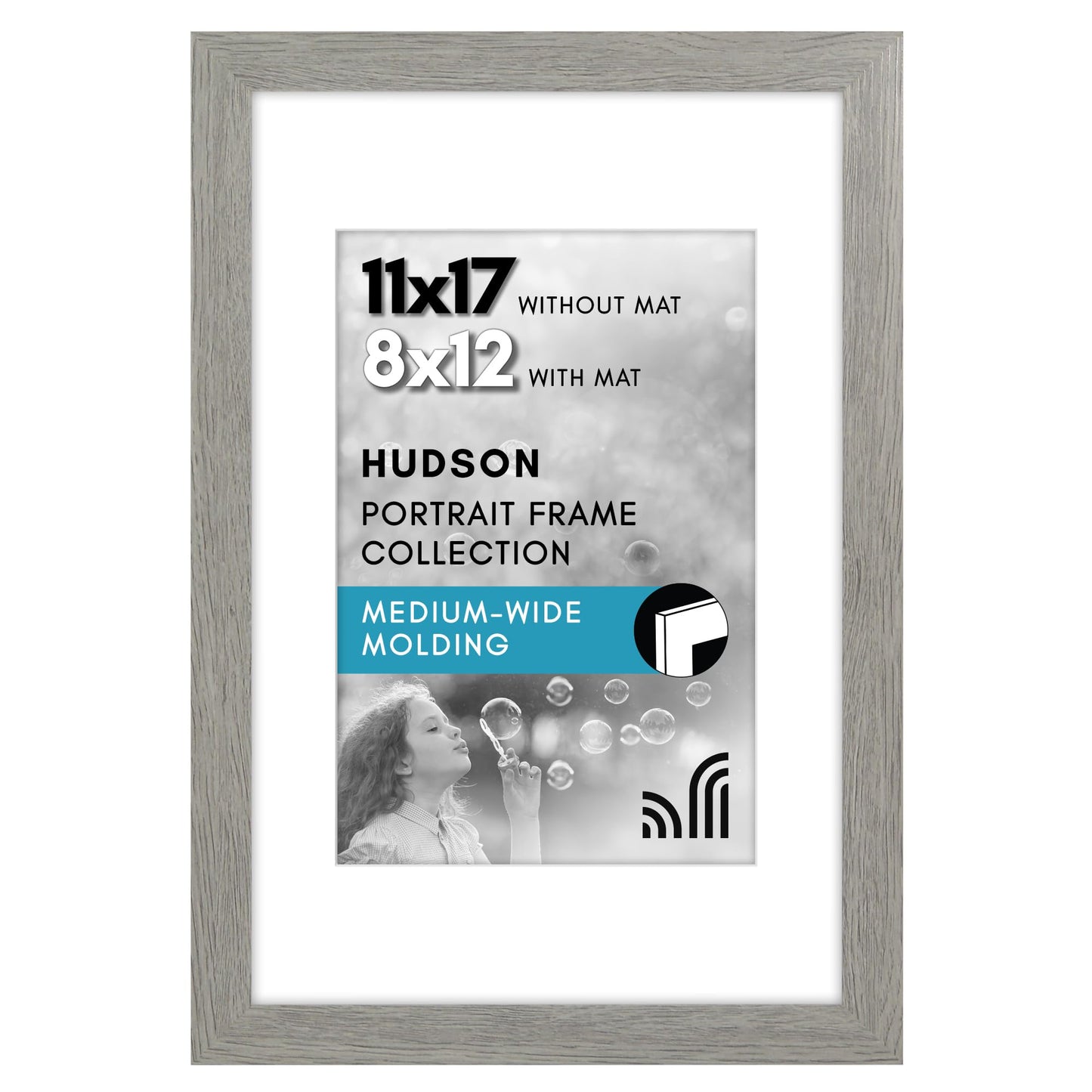 Oversized Gallery Picture Frame with Mat | Hudson Collection