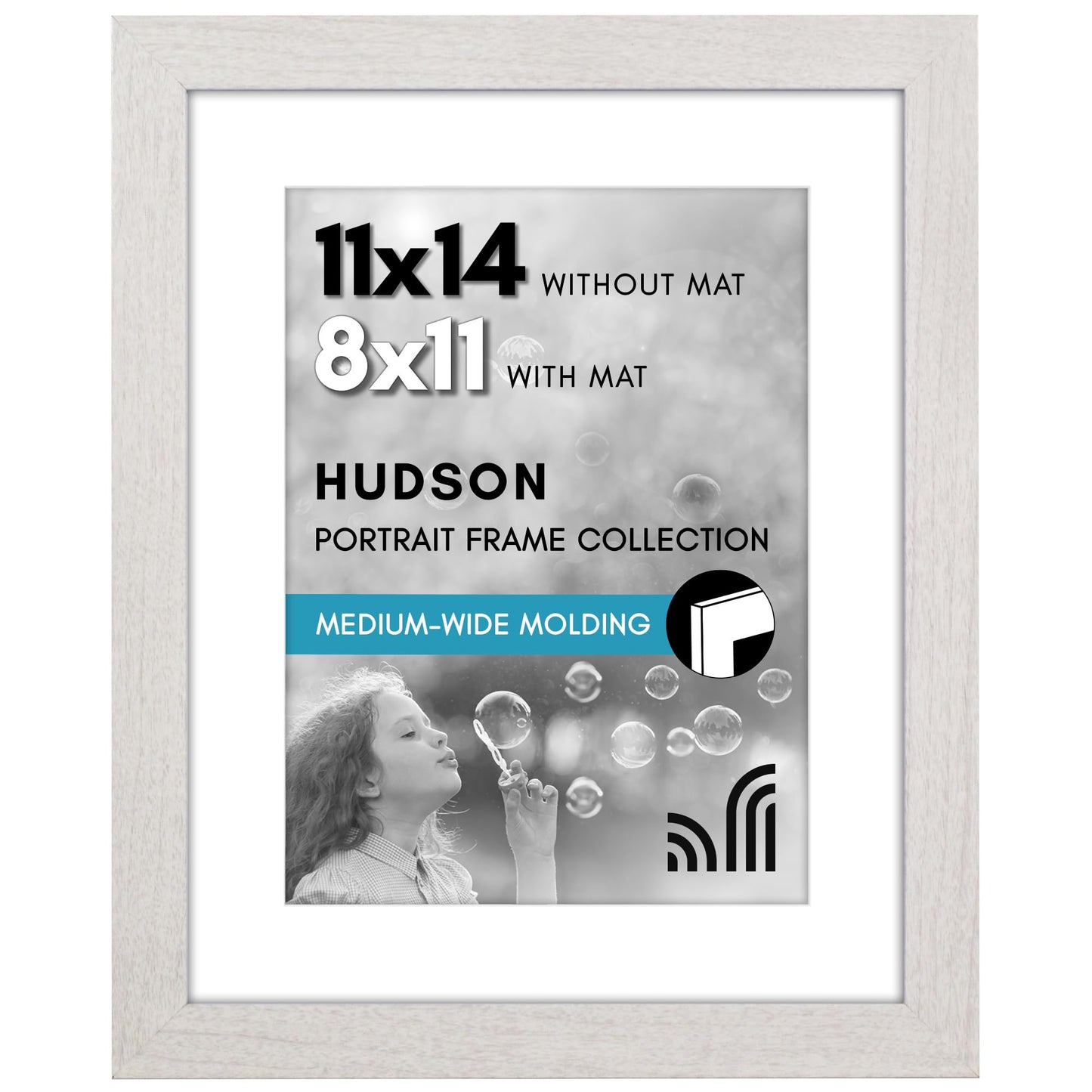 Oversized Gallery Picture Frame with Mat | Hudson Collection