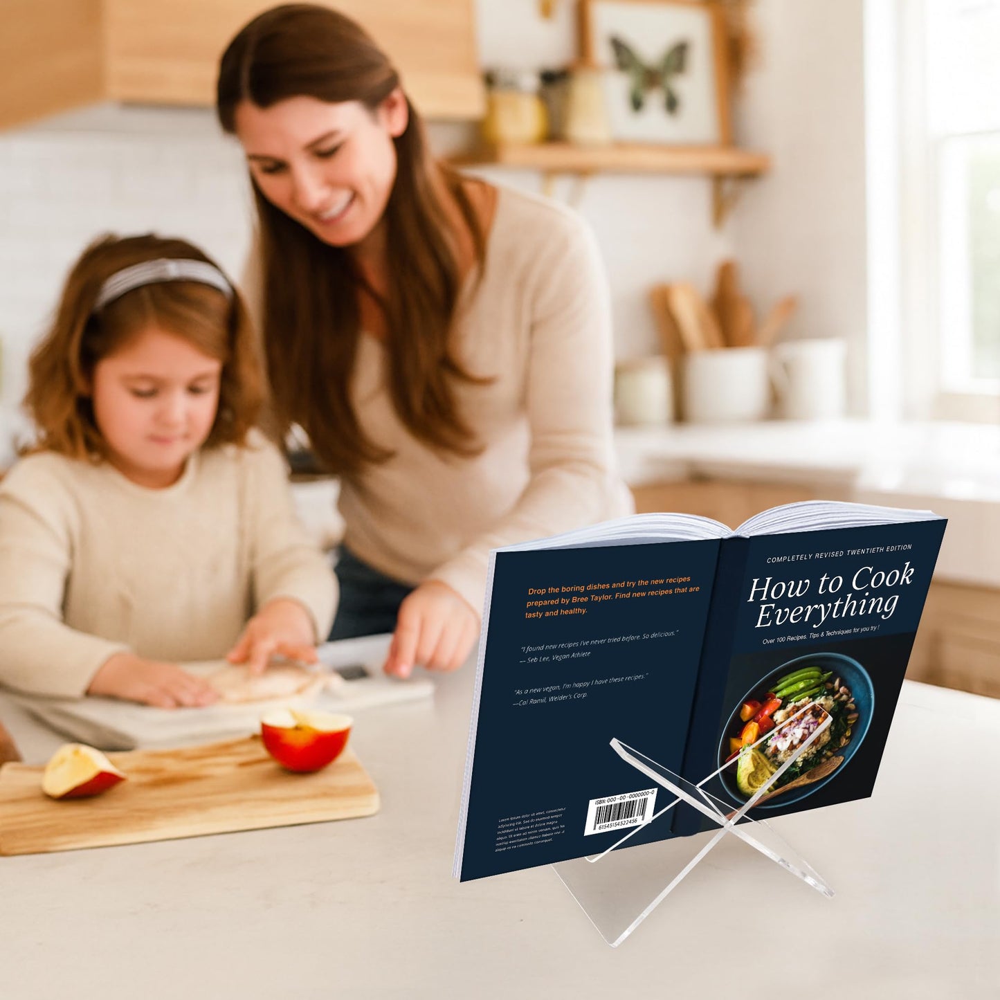 6-Inch | Acrylic Display Stand | Set of 2 | Modern - Premium Quality