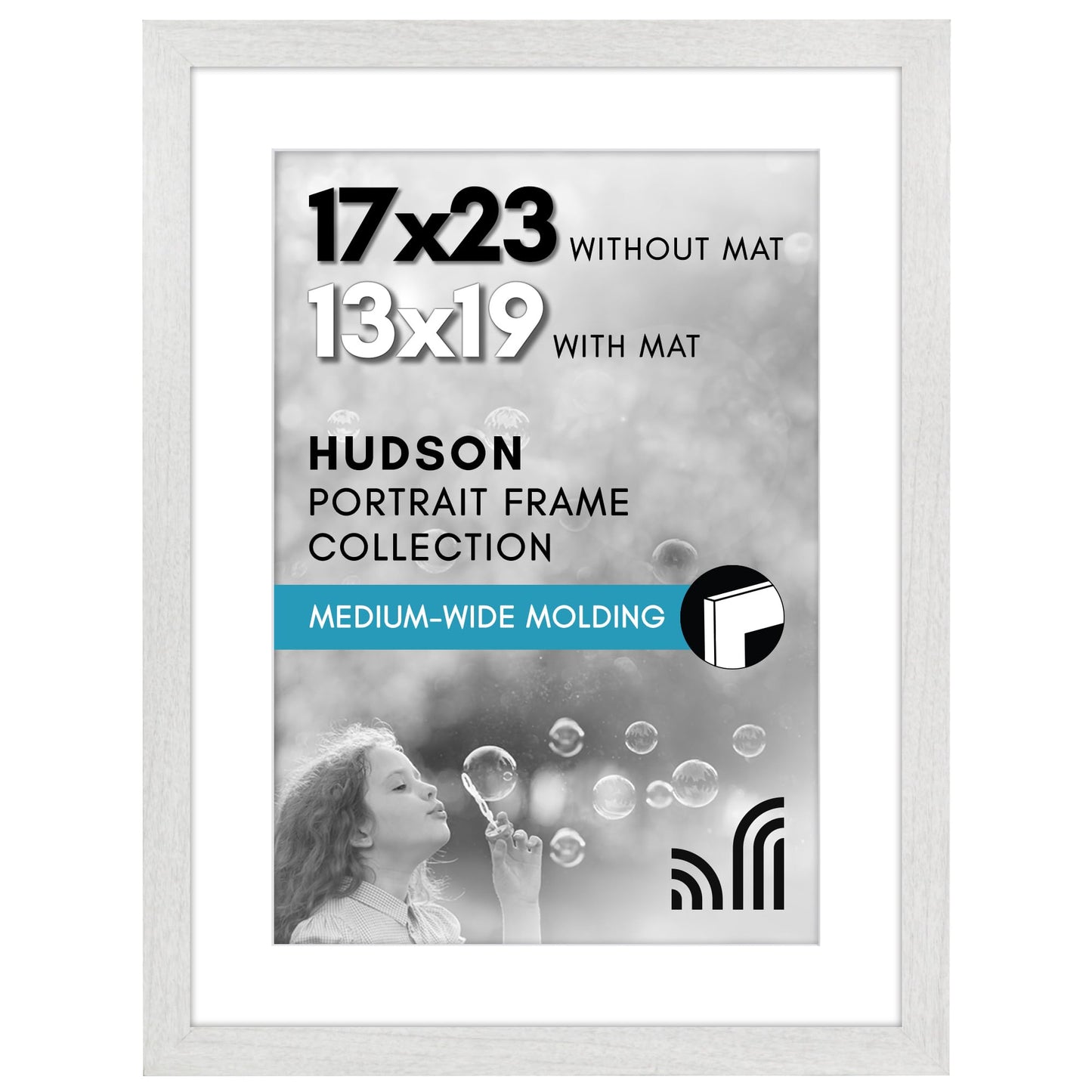 Oversized Gallery Picture Frame with Mat | Hudson Collection