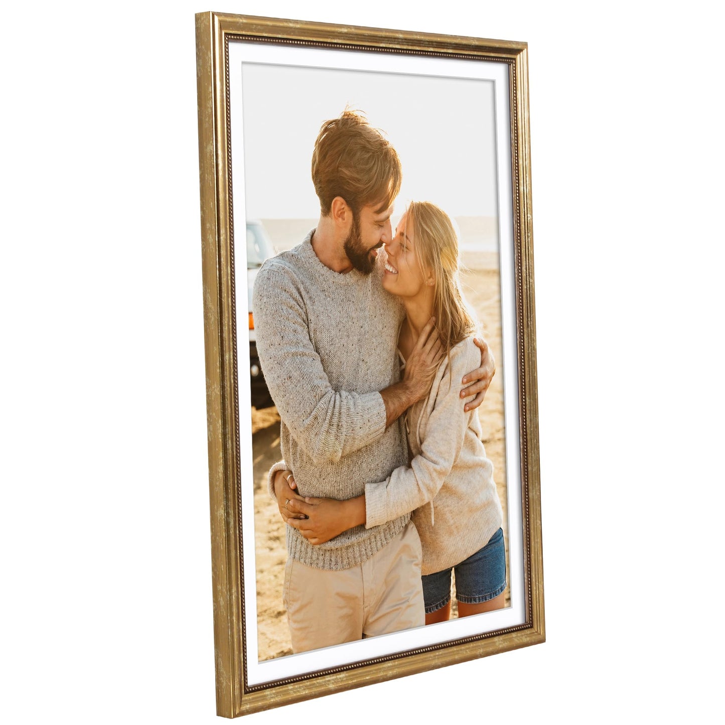 13x19 with 12x18 Mat | Vintage Frames | Gold | Modern - Premium Quality