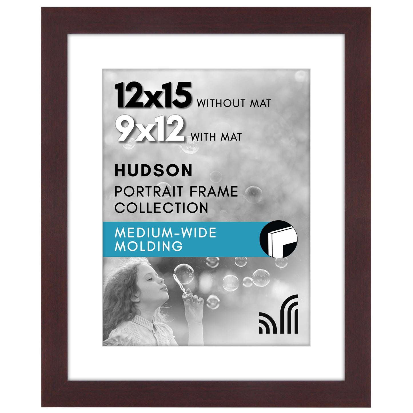 Oversized Gallery Picture Frame with Mat | Hudson Collection