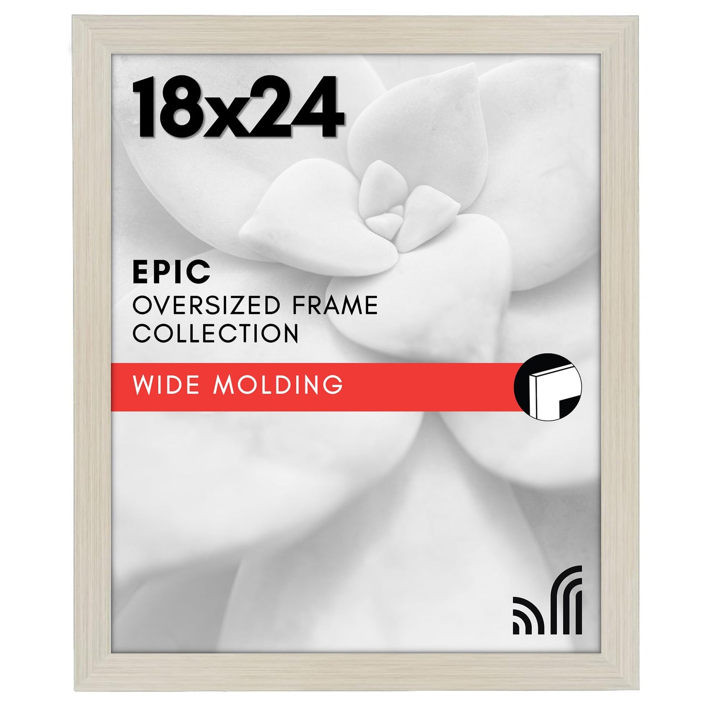 Gallery Poster Frame with Wood Grain Finish | Epic Collection