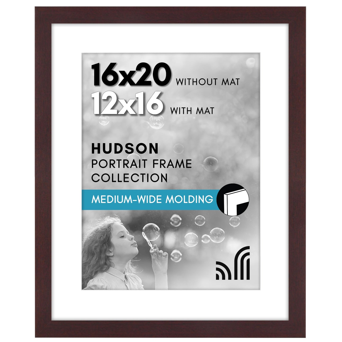 Oversized Gallery Picture Frame with Mat | Hudson Collection