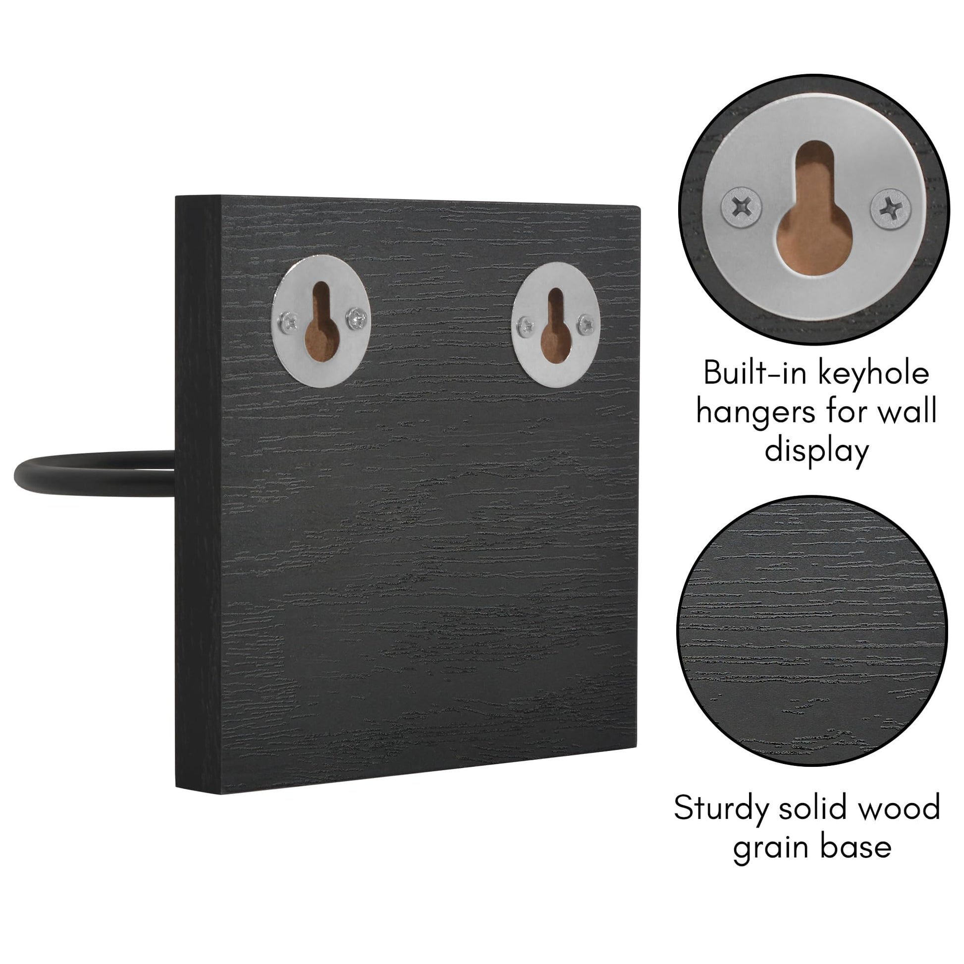 Set of 3 - Sports Ball Display Stands | BSBLWDBLK3PK