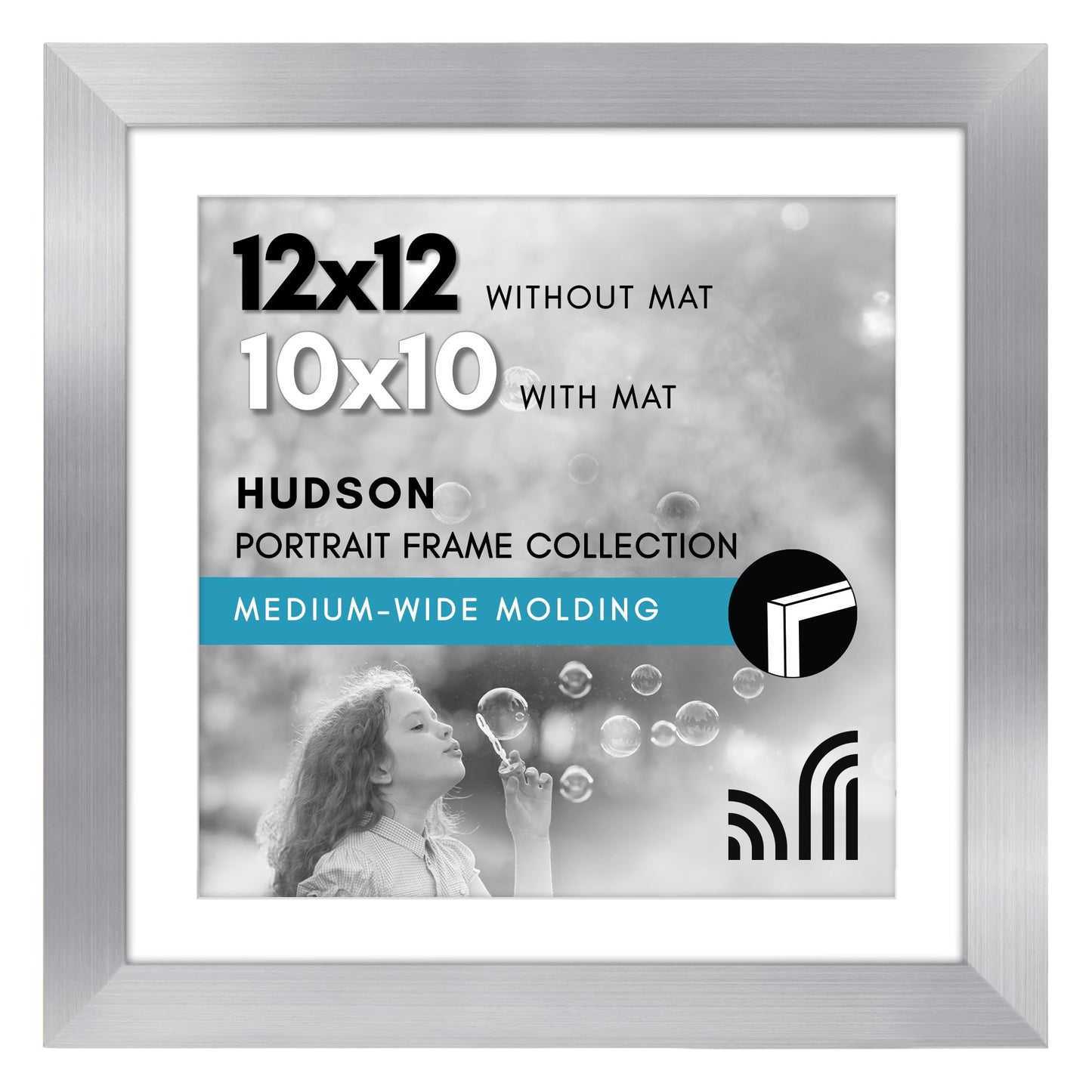 Oversized Gallery Picture Frame with Mat | Hudson Collection
