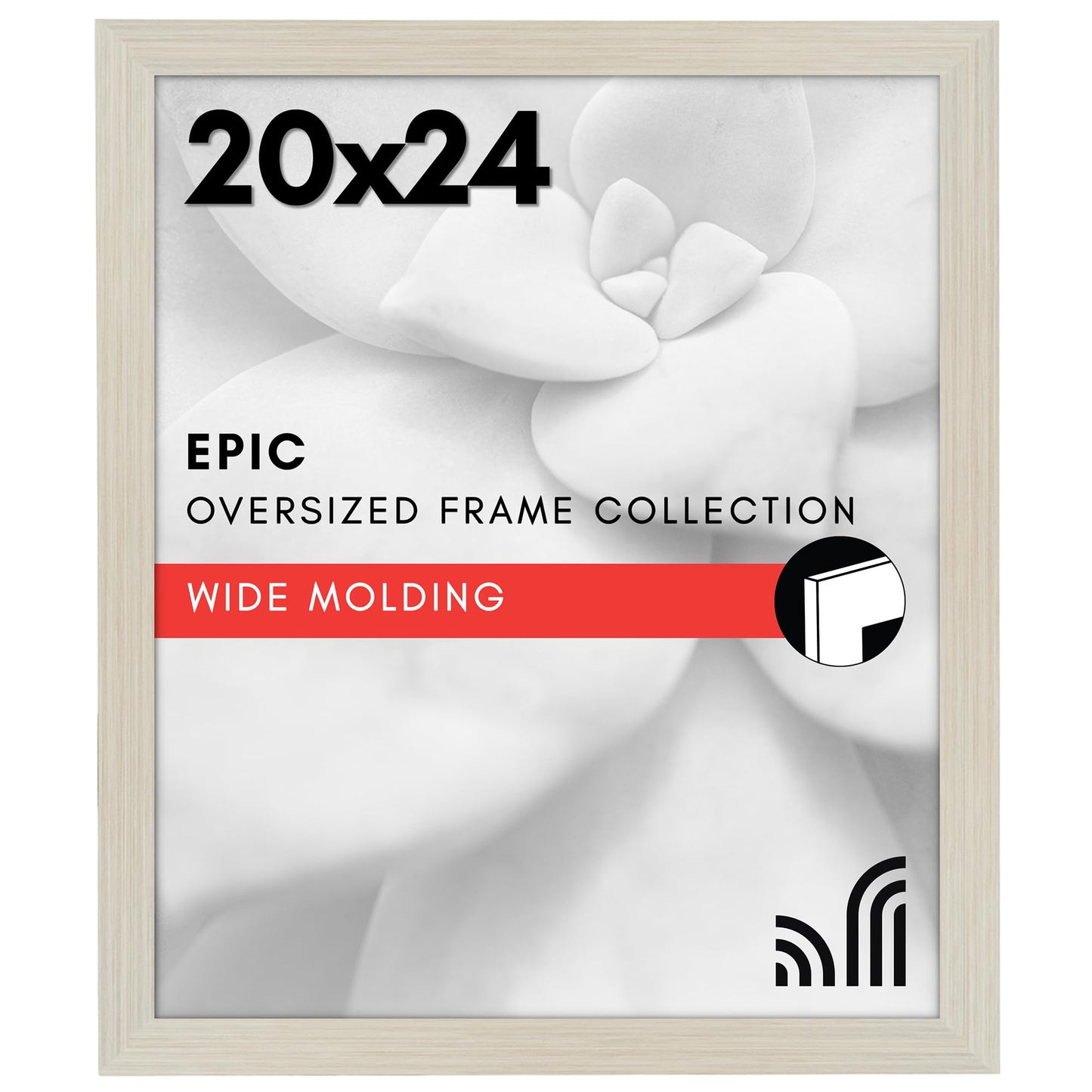 Gallery Poster Frame with Wood Grain Finish | Epic Collection
