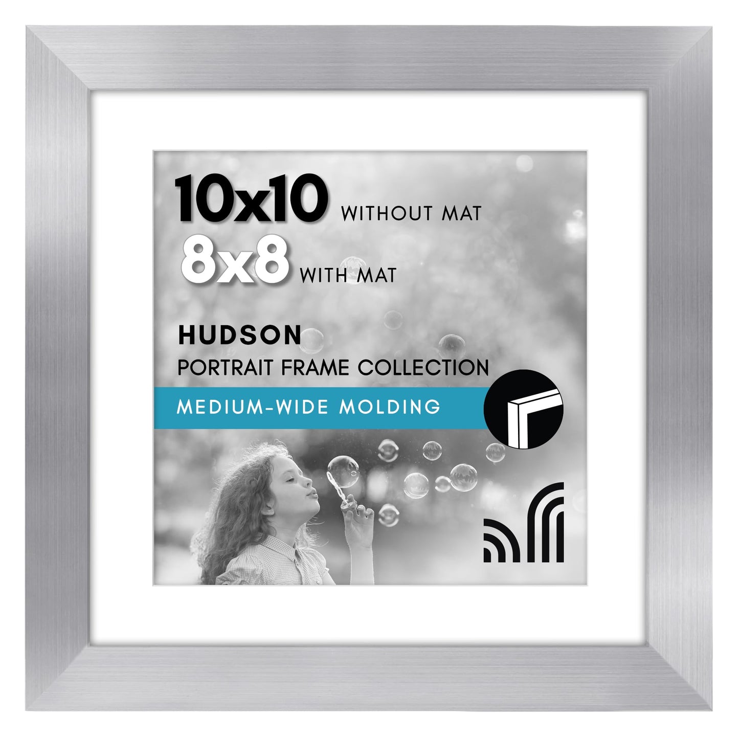 Oversized Gallery Picture Frame with Mat | Hudson Collection