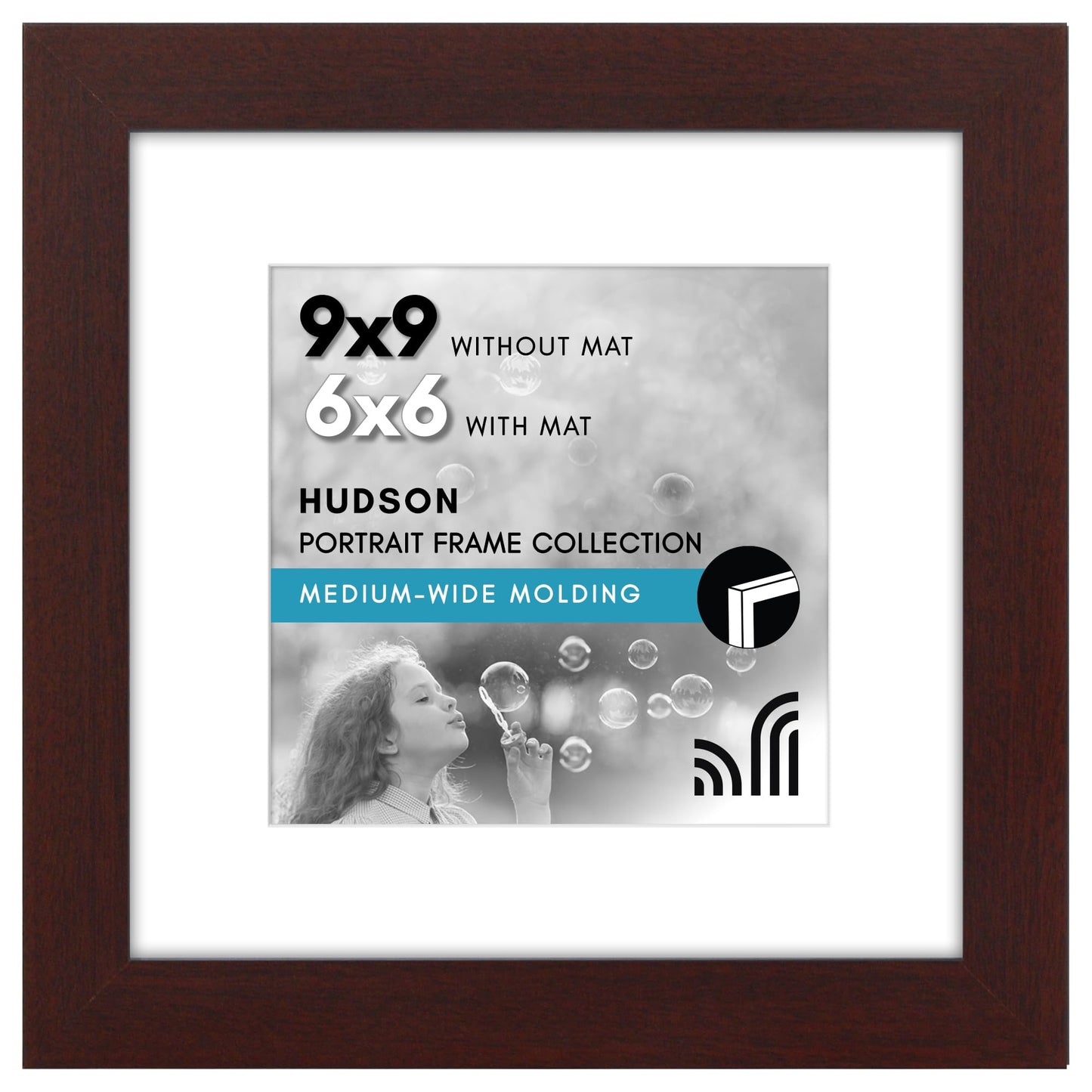 Oversized Gallery Picture Frame with Mat | Hudson Collection