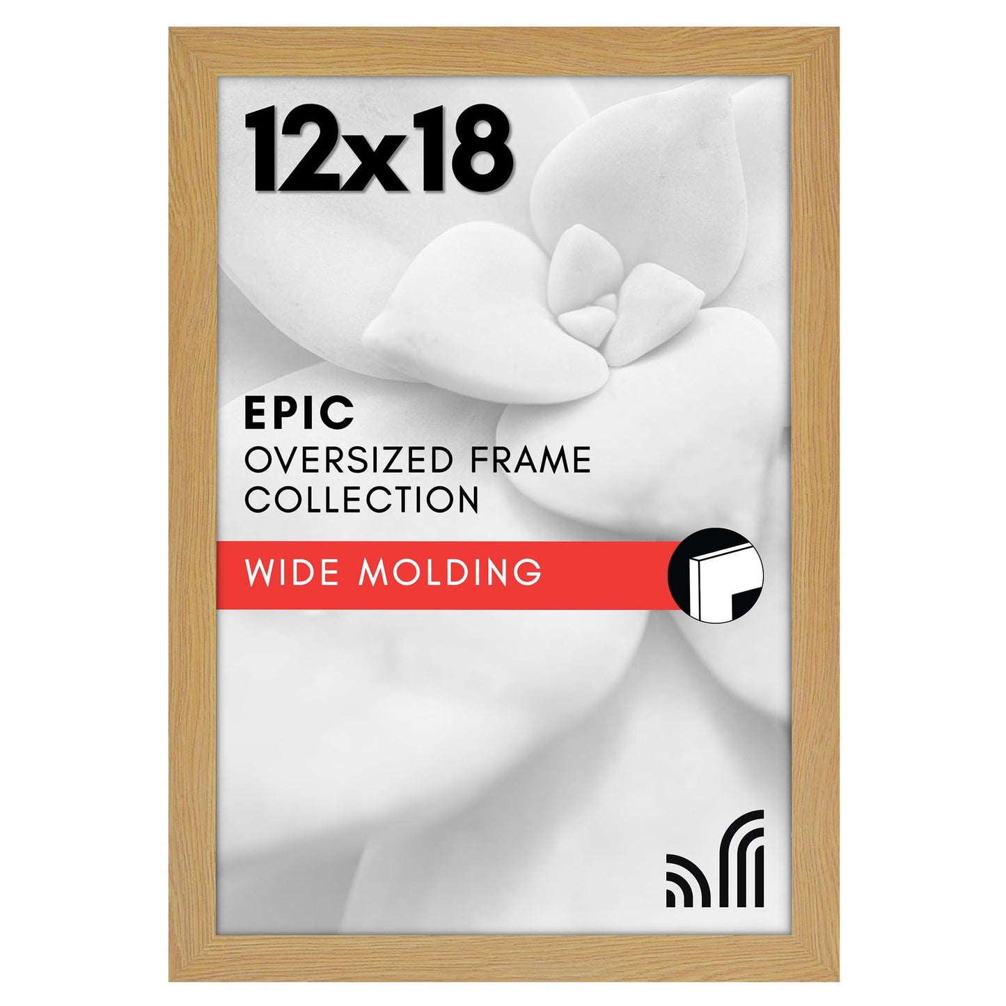 Gallery Poster Frame with Wood Grain Finish | Epic Collection