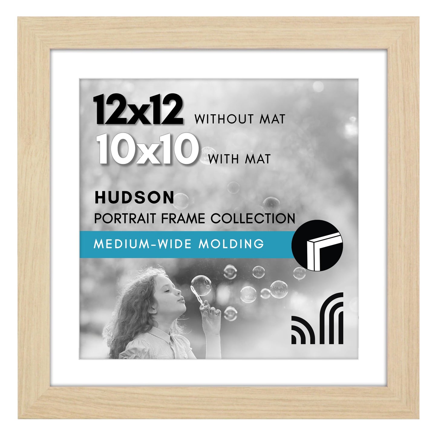 Oversized Gallery Picture Frame with Mat | Hudson Collection
