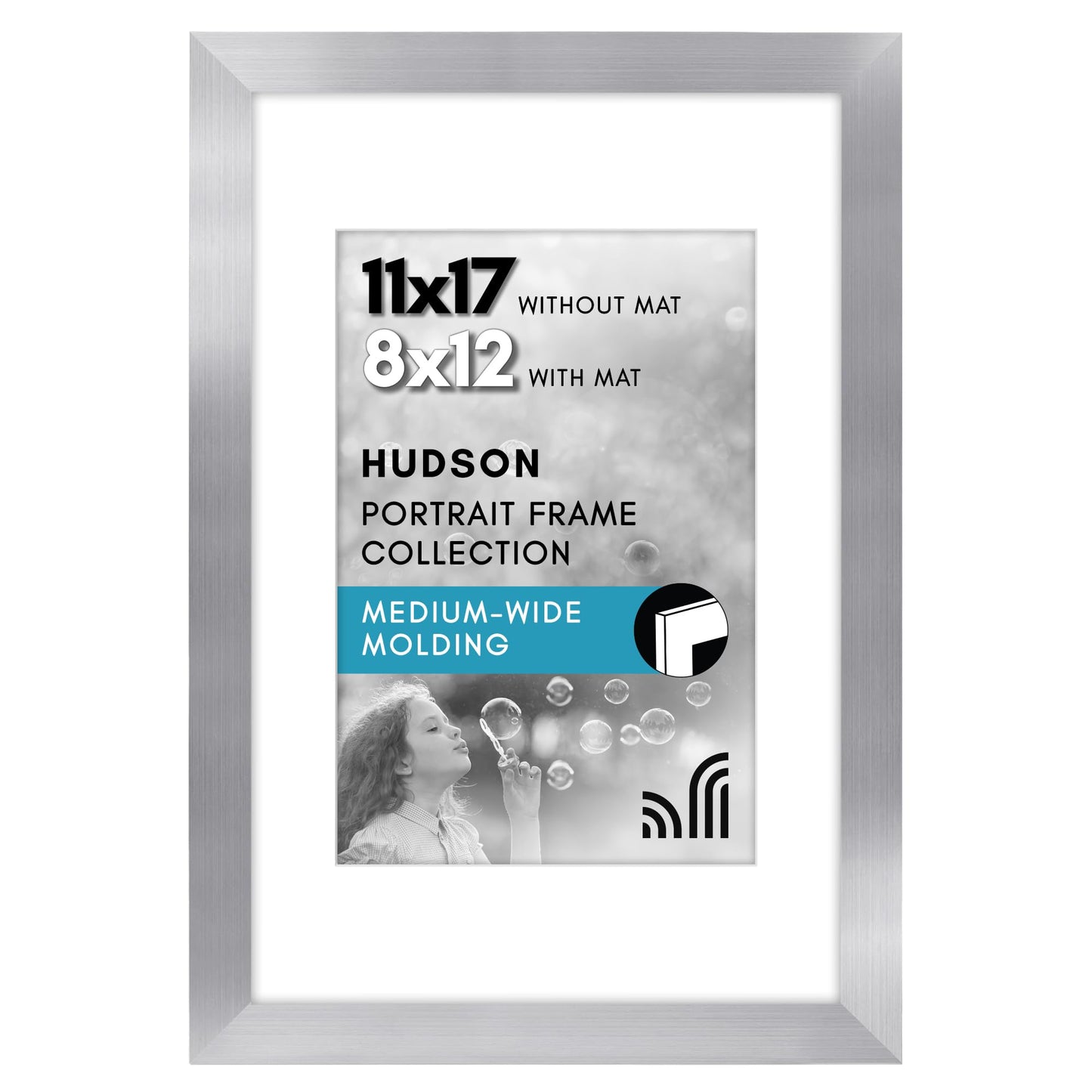 Oversized Gallery Picture Frame with Mat | Hudson Collection